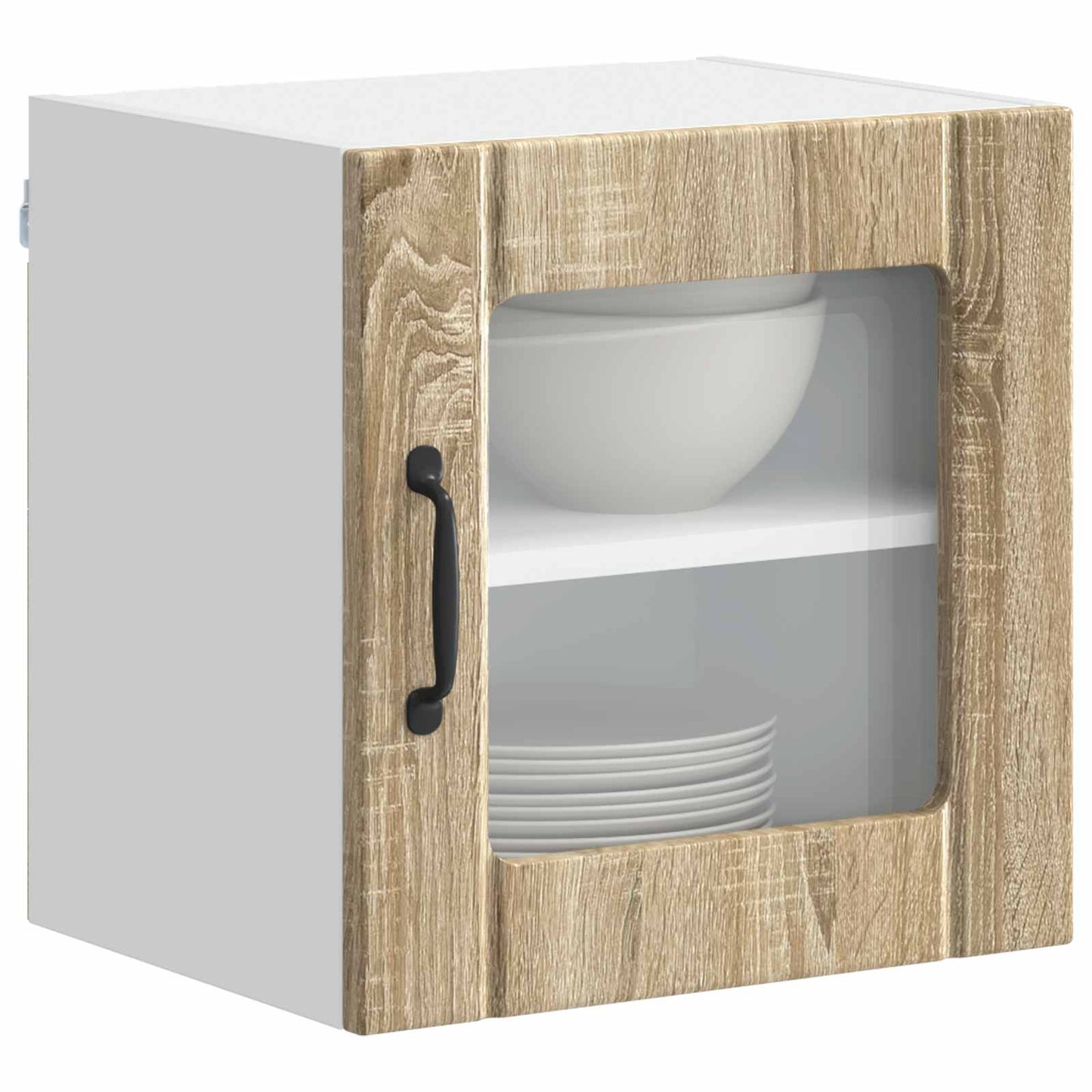 vidaXL Κρεμαστό ντουλάπι κουζίνας 2 pcs Δρύς Sonoma 40 x 31 x 40 εκ.