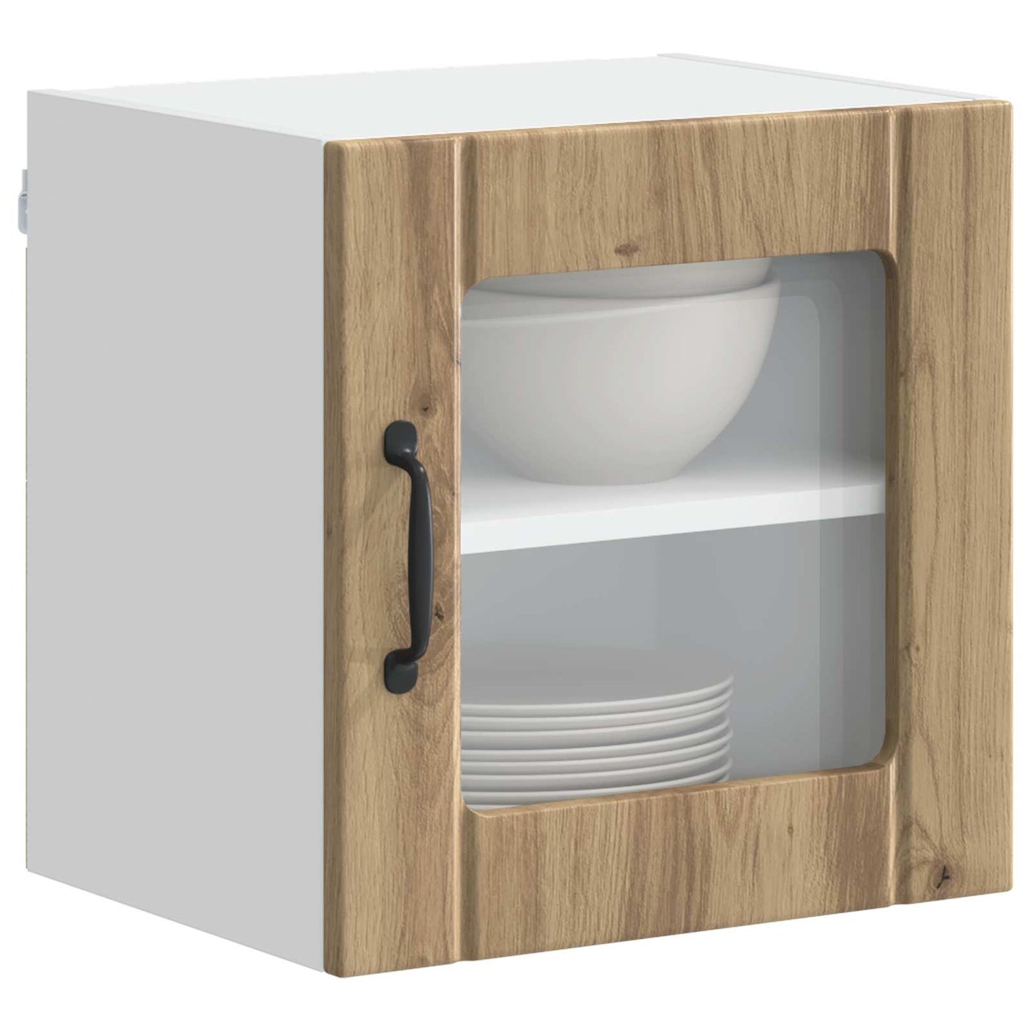 vidaXL Ραφιέρα τοίχου Lucca 2 pcs Artisan Δρυς 40 x 31 x 40 εκ.