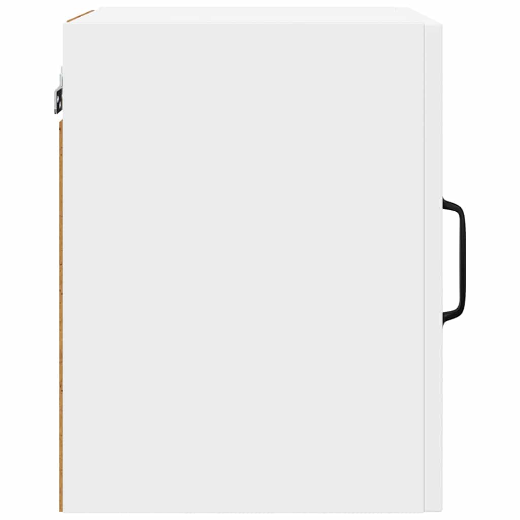 vidaXL Κρεμαστό ντουλάπι κουζίνας με ράφι Λευκό 30 x 31 x 40 εκ.