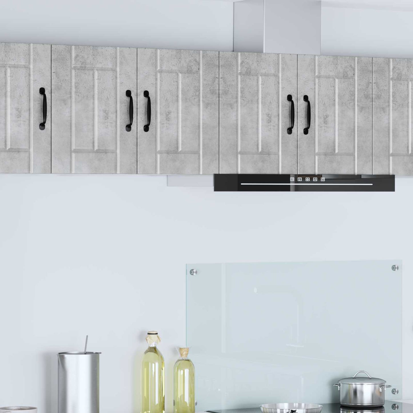 vidaXL Ντουλάπα Τοίχου LUCCA Γκρι Σκυροδέματος 30 x 31 x 40 εκ.