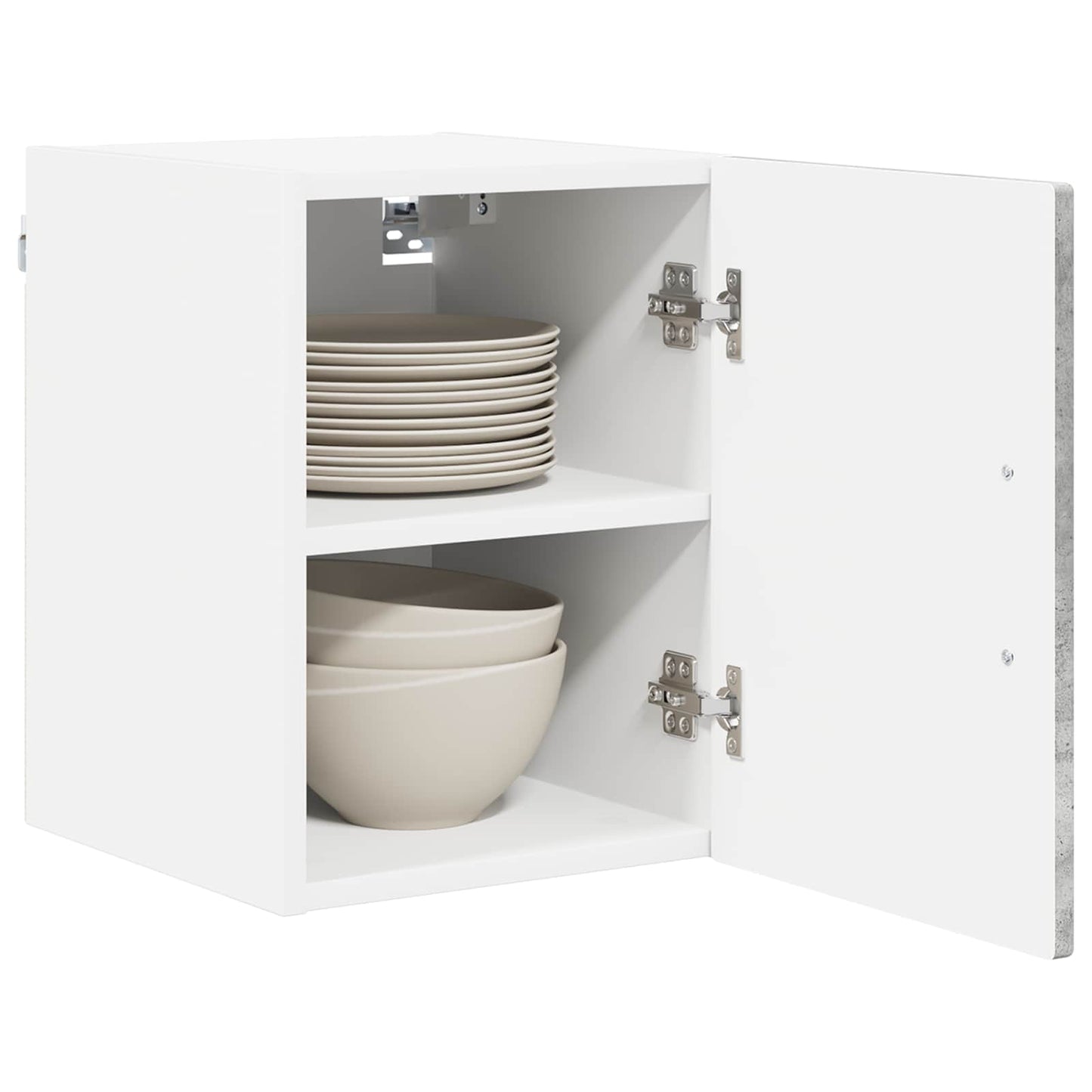 vidaXL Ντουλάπα Τοίχου LUCCA Γκρι Σκυροδέματος 30 x 31 x 40 εκ.