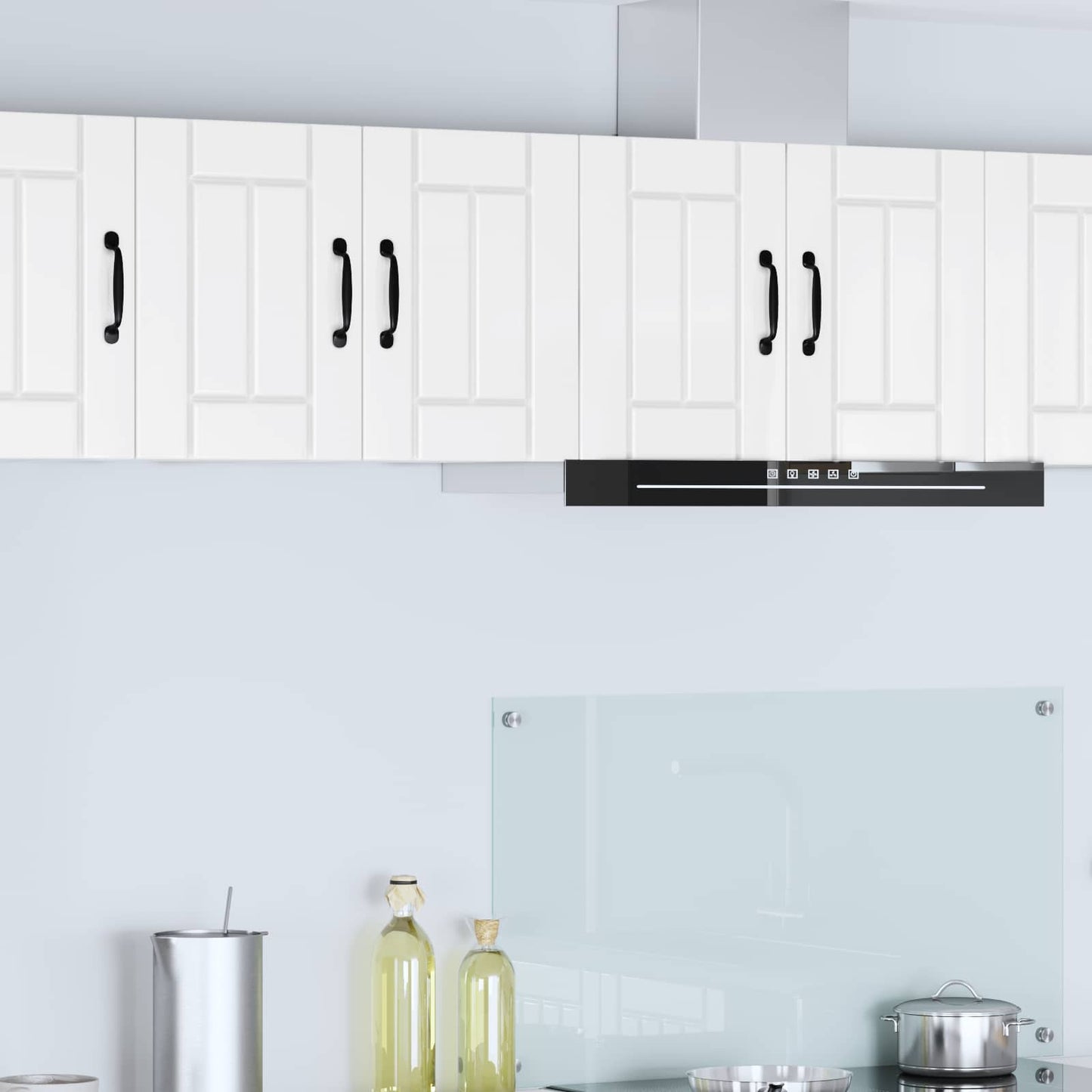 vidaXL Ντουλάπα Τοίχου LUCCA Γυαλιστερό Λευκό 30 x 31 x 40 εκ.