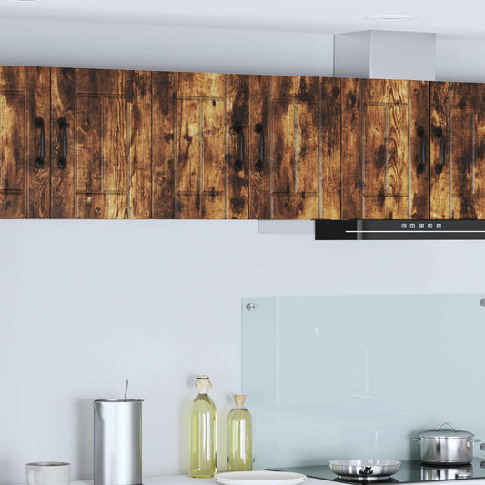 vidaXL Ντουλάπα Κουζίνας 2 pcs Καπνιστό Δρύς 30 x 31 x 40 εκ.