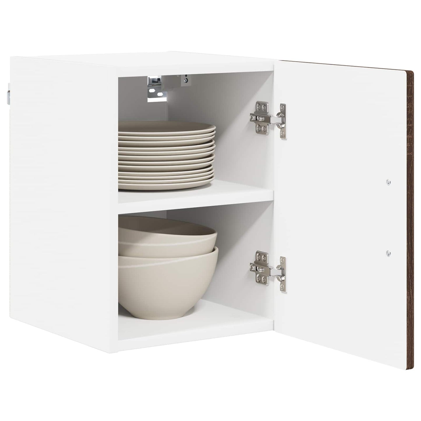 vidaXL Ντουλάπα Τοίχου LUCCA 2 pcs Καφέ Ξύλο Δρυός 30 x 31 x 40 εκ.