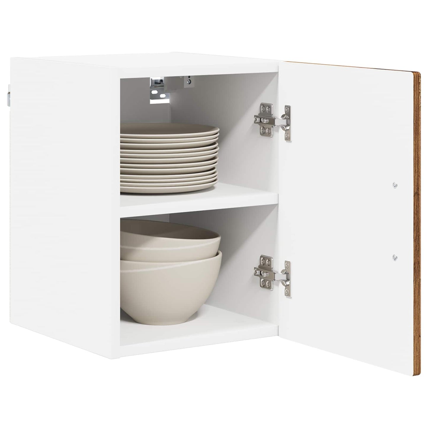 vidaXL Ντουλάπα Τοίχου LUCCA 2 pcs Παλαιωμένο ξύλο 30 x 31 x 40 εκ.