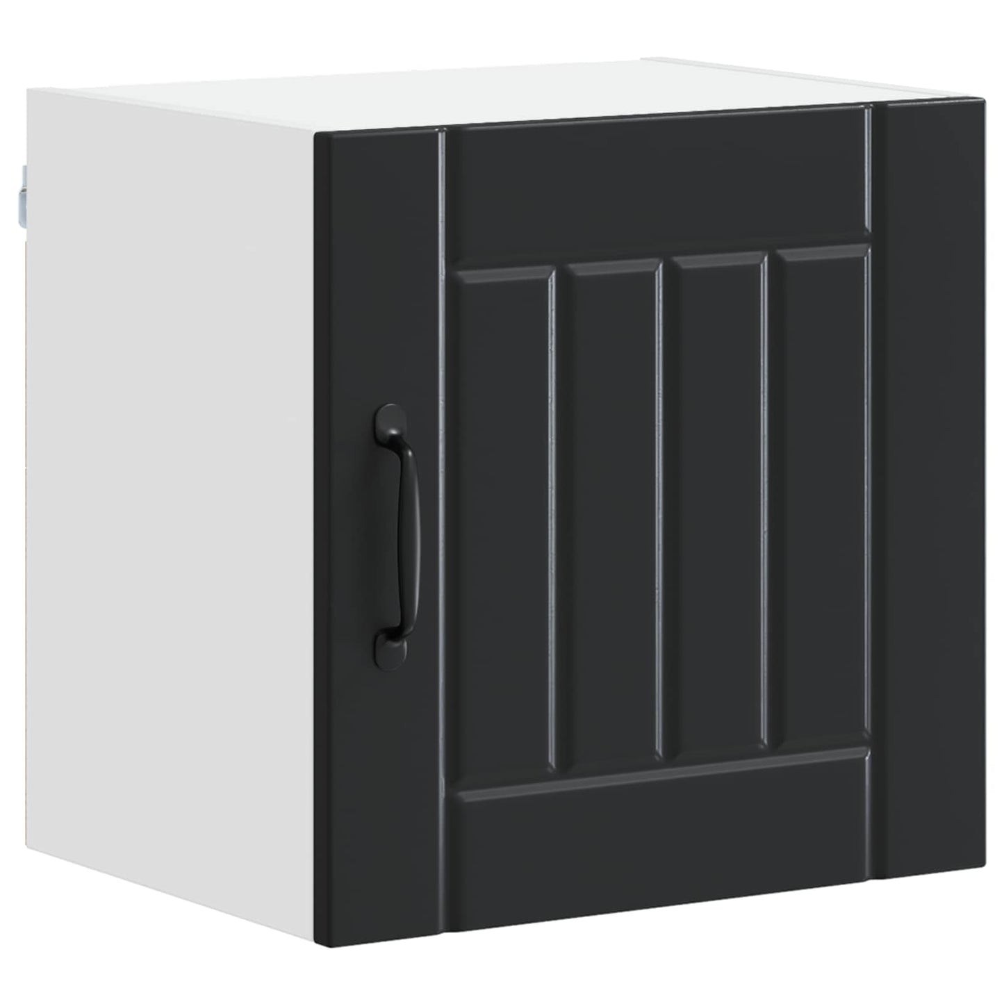 vidaXL Ντουλάπα Τοίχου LUCCA Μαύρο 40 x 31 x 40 εκ. Επεξεργασμένο Ξύλο
