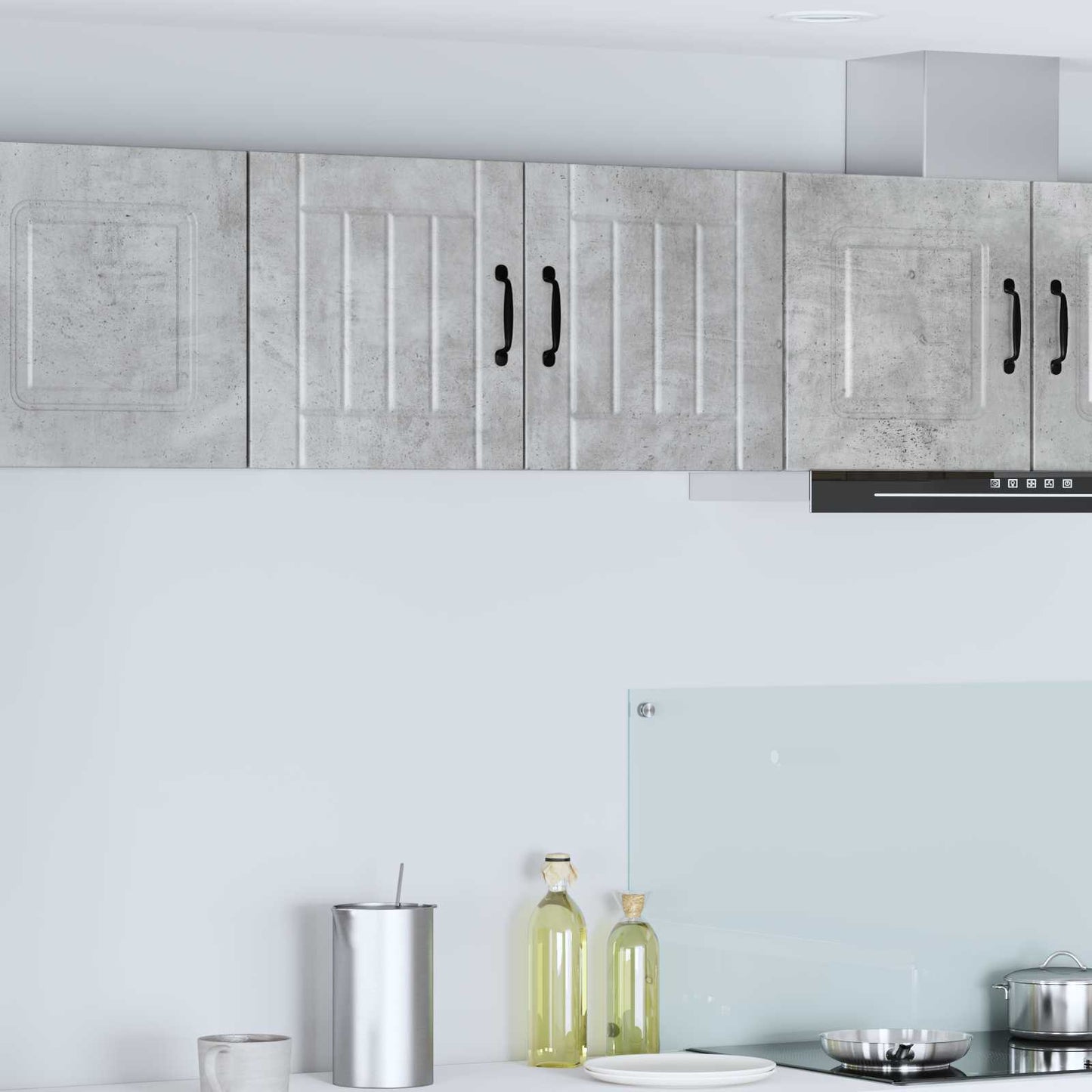 vidaXL Ντουλάπα Τοίχου LUCCA Γκρι Σκυροδέματος 40 x 31 x 40 εκ.