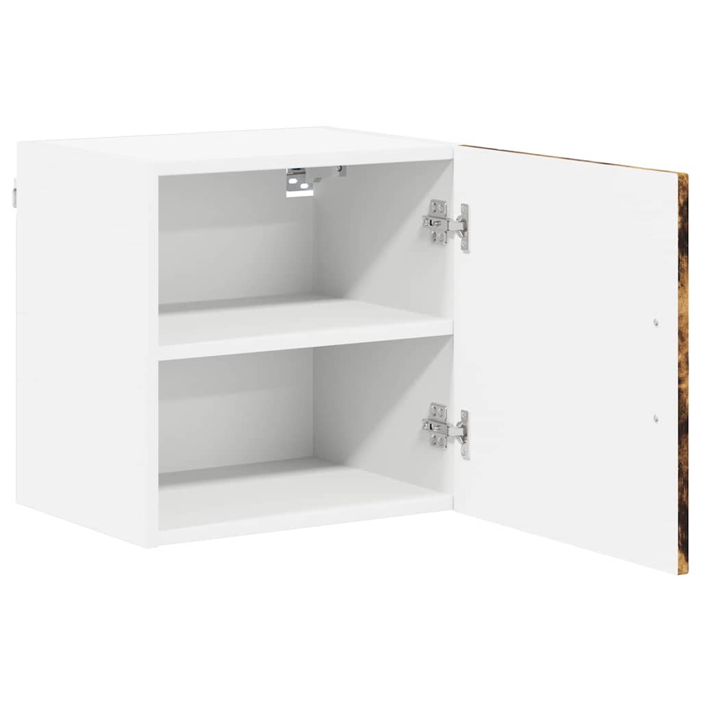 vidaXL Κρεμαστό ντουλάπι κουζίνας 2 pcs Καπνιστό Δρύς 40 x 31 x 40 εκ.