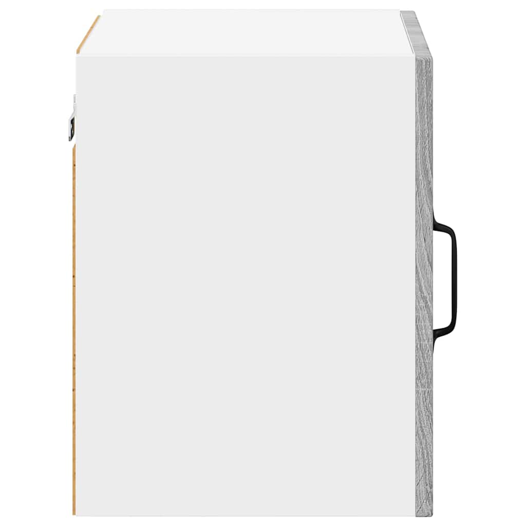 vidaXL Κρεμαστό ντουλάπι κουζίνας Γκρίζο Σονομα 40 x 31 x 40 εκ.