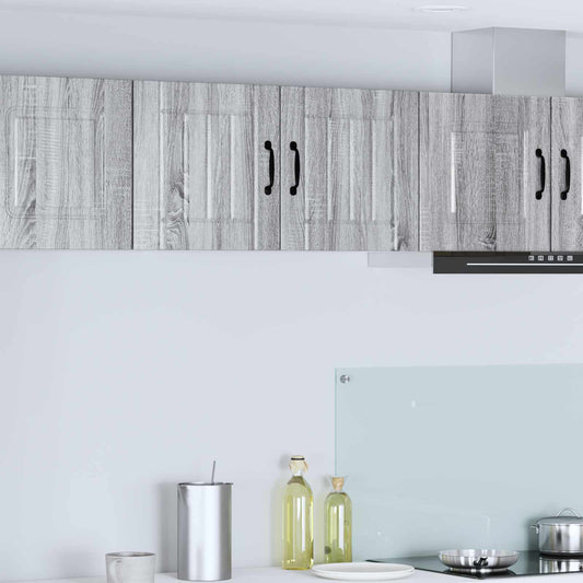 vidaXL Ντουλάπα Κουζίνας 2 pcs Γκρίζο Σονομα 40 x 31 x 40 εκ.