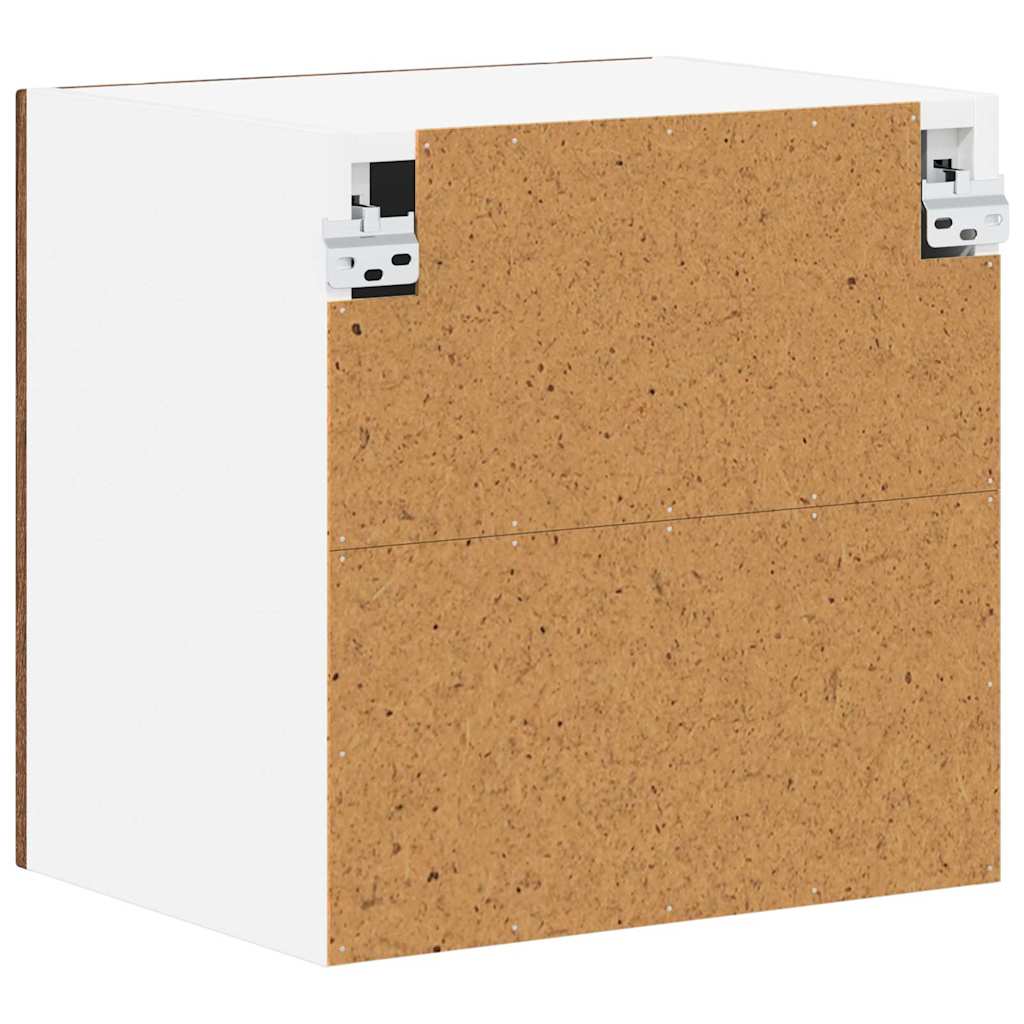 vidaXL Κρεμαστό ντουλάπι κουζίνας 2 pcs Καφέ δρυς 40 x 31 x 40 εκ.