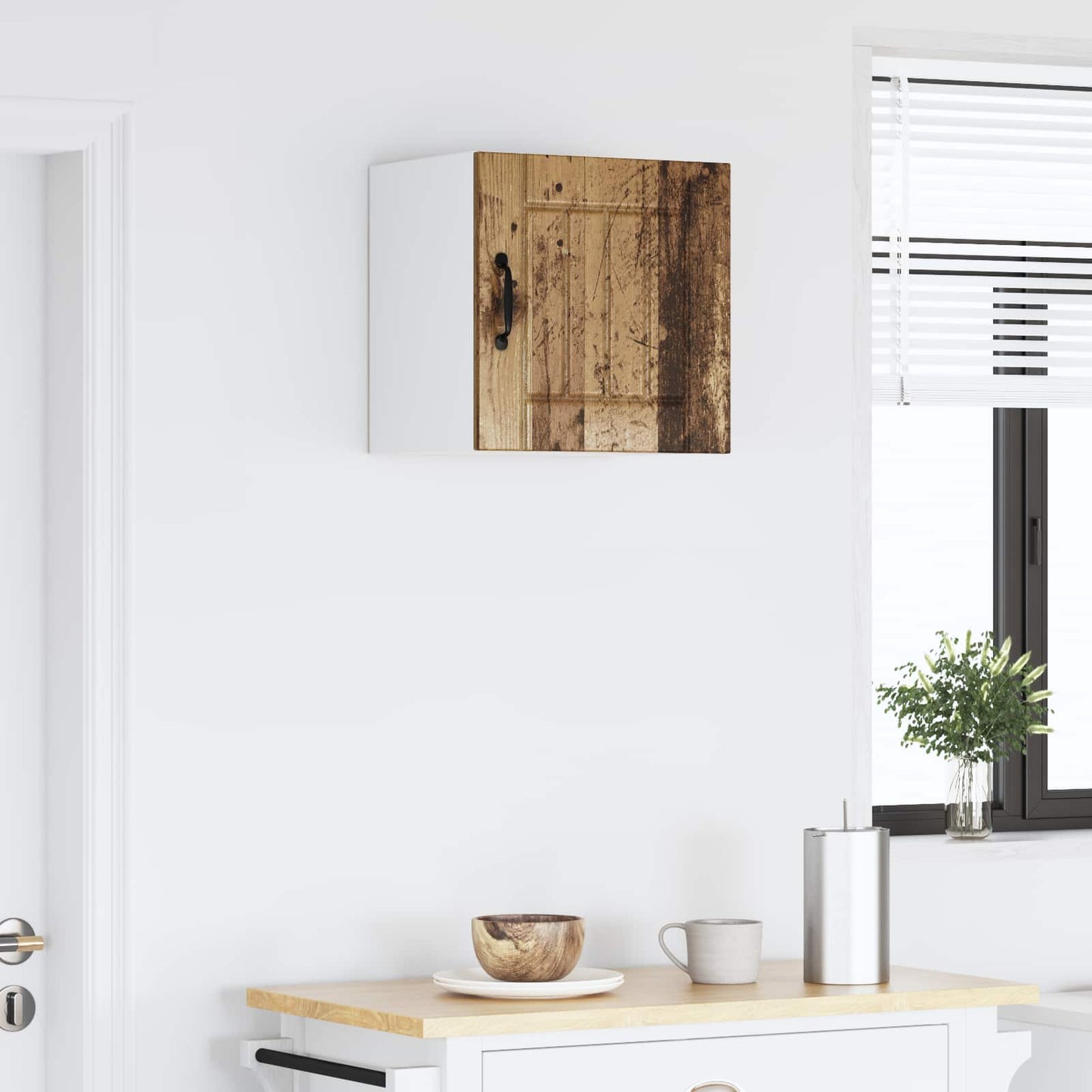 vidaXL Ντουλάπα Τοίχου LUCCA Παλαιωμένο ξύλο 40 x 31 x 40 εκ.