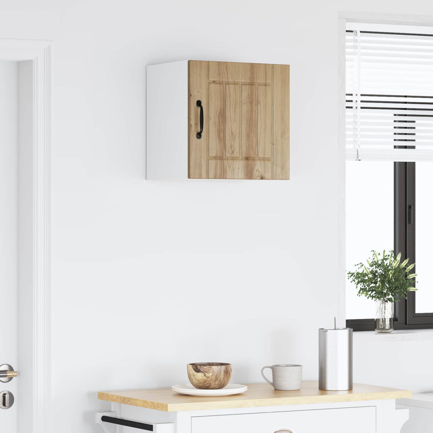 vidaXL Ντουλάπα Τοίχου Lucca Artisan Δρυς 40 x 31 x 40 εκ.