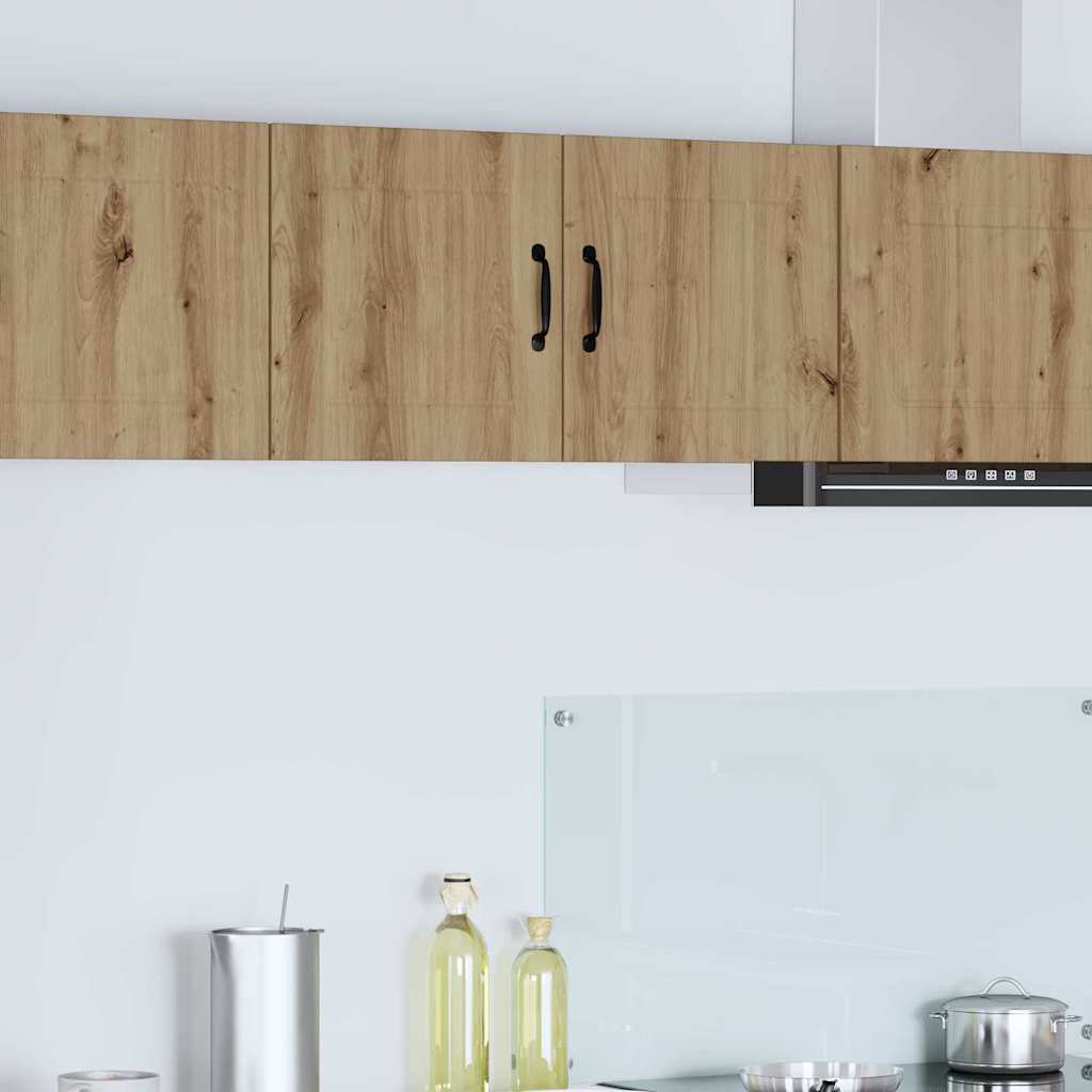 vidaXL Κρεμαστό ντουλάπι κουζίνας 2 pcs Artisan Oak 40 x 31 x 40 εκ.
