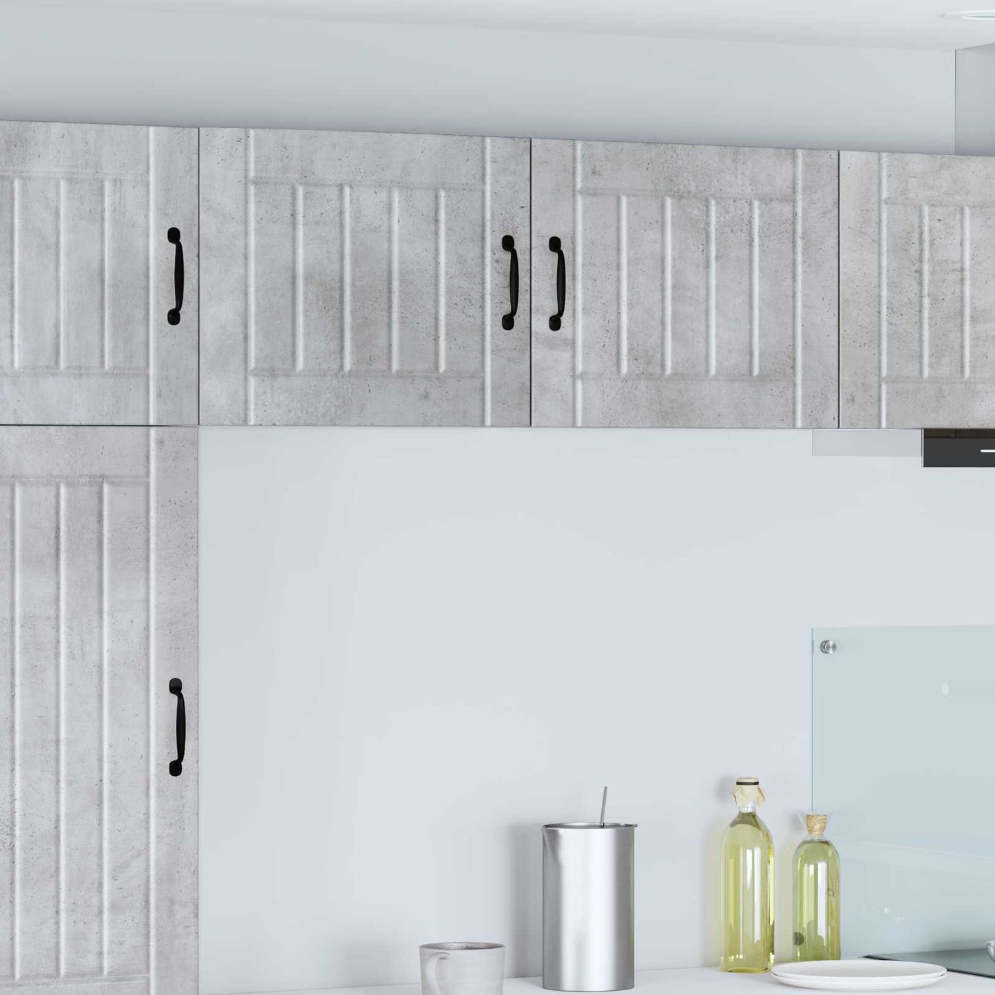 vidaXL Ντουλάπα Τοίχου LUCCA Γκρι Σκυροδέματος 50 x 31 x 40 εκ.