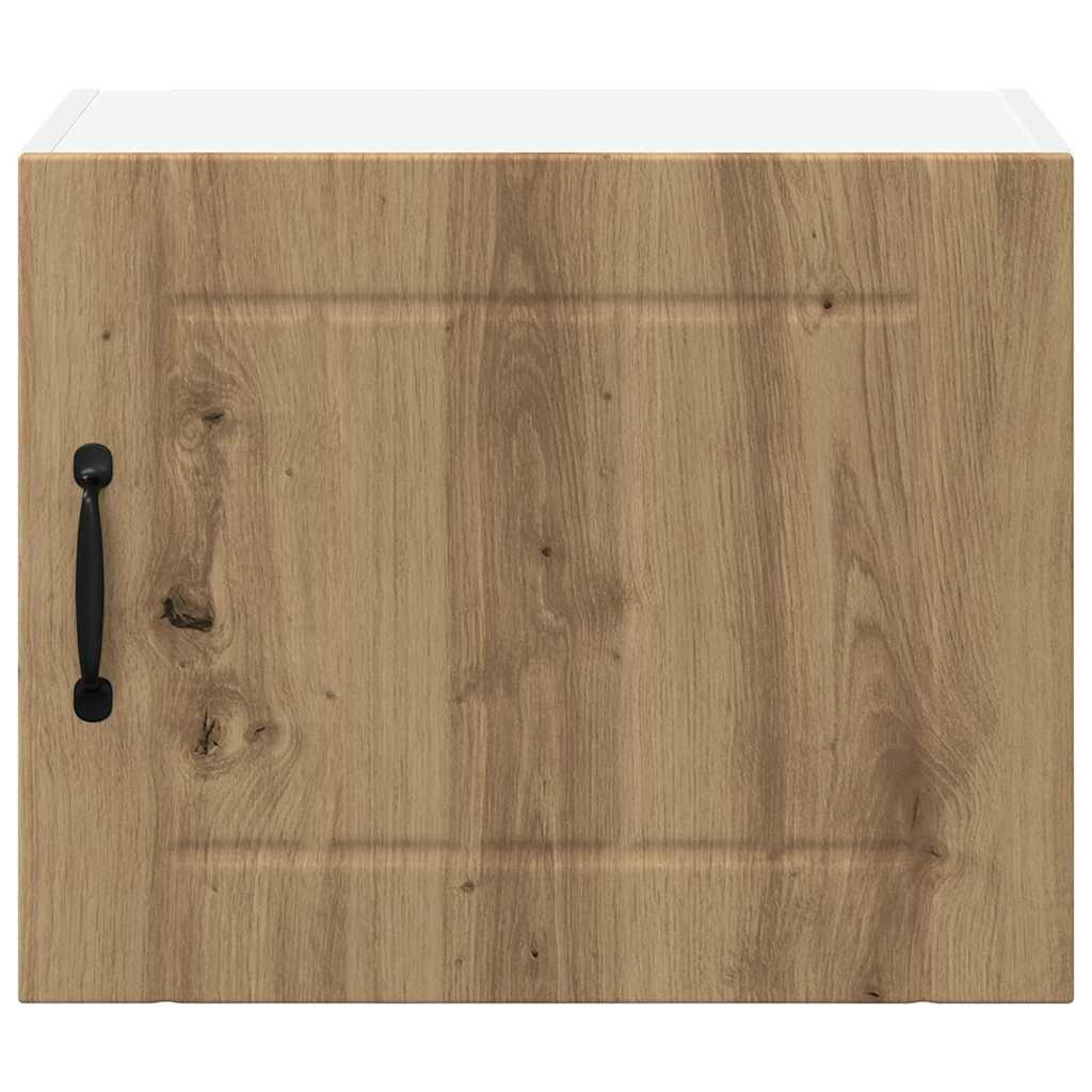 vidaXL Κρεμαστό ντουλάπι κουζίνας με ράφι Artisan Oak 50 x 31 x 40 εκ.
