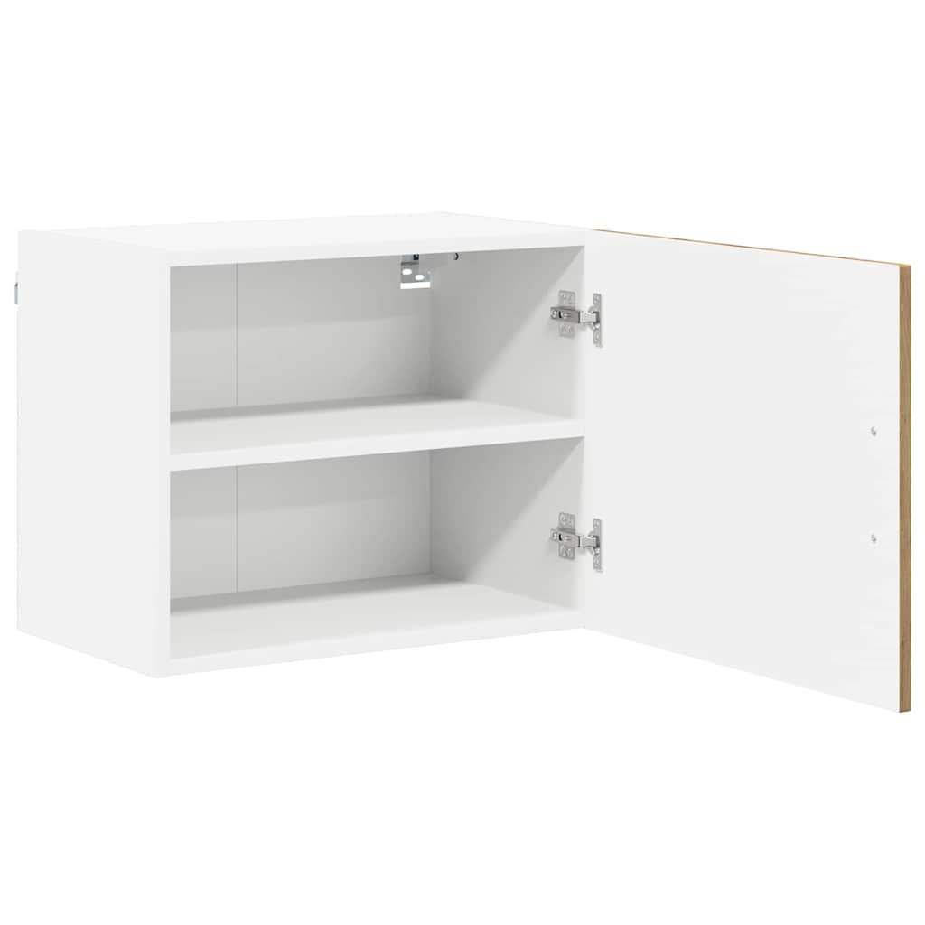 vidaXL Κρεμαστό ντουλάπι κουζίνας 2 pcs Artisan Oak 50 x 31 x 40 εκ.