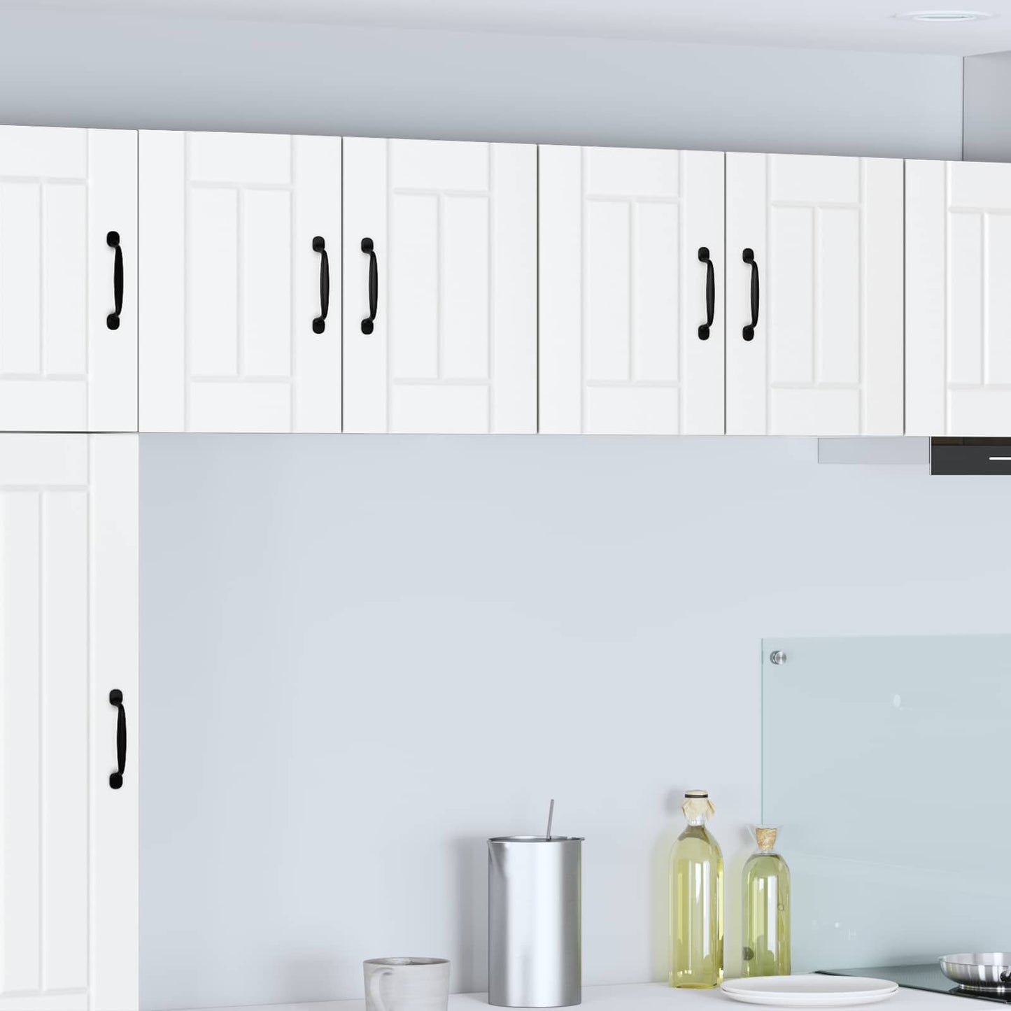 vidaXL Ντουλάπα Τοίχου LUCCA Λευκό 60 x 31 x 40 εκ Επεξεργασμένο Ξύλο