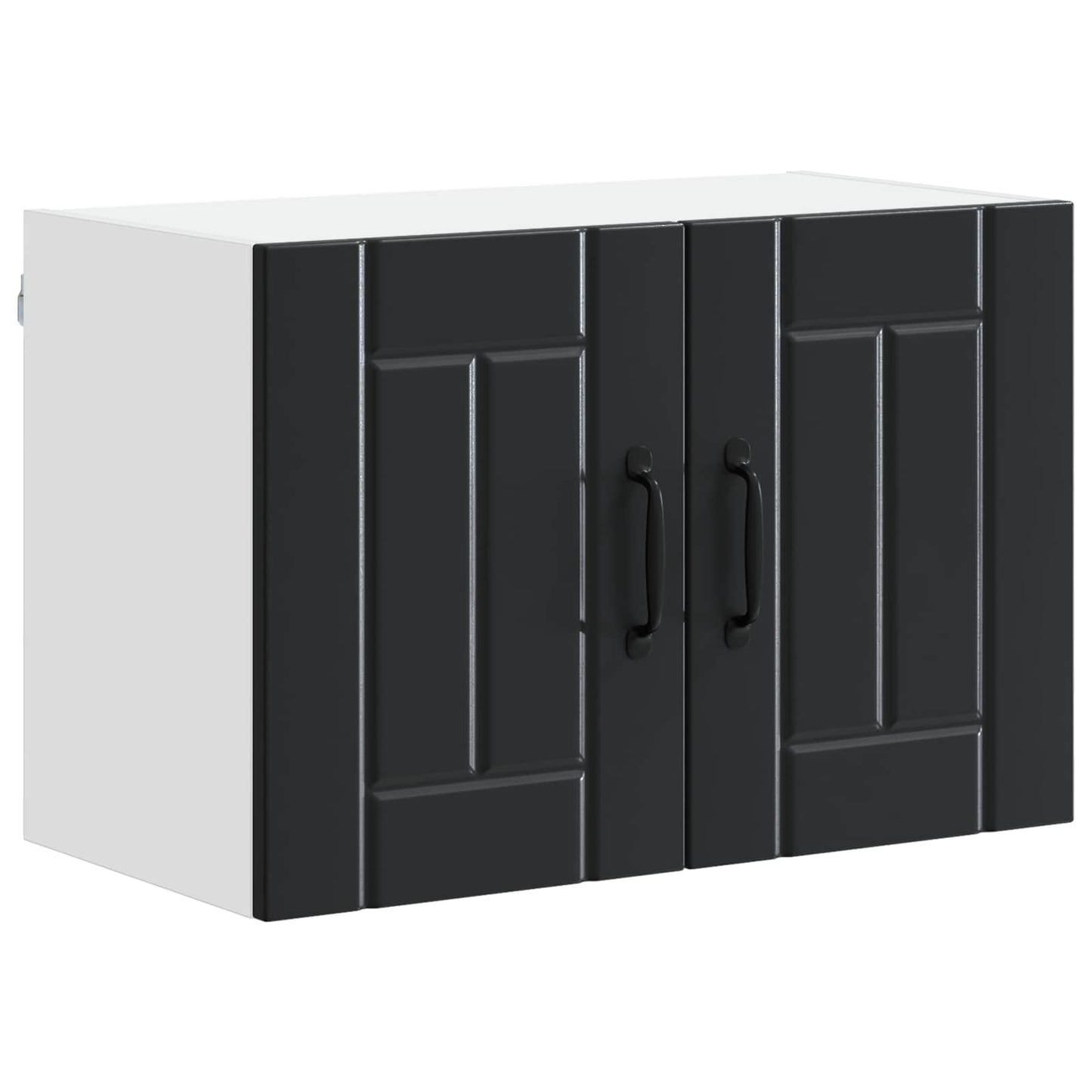 vidaXL Ντουλάπα Τοίχου LUCCA Μαύρο 60 x 31 x 40 εκ Επεξεργασμένο Ξύλο