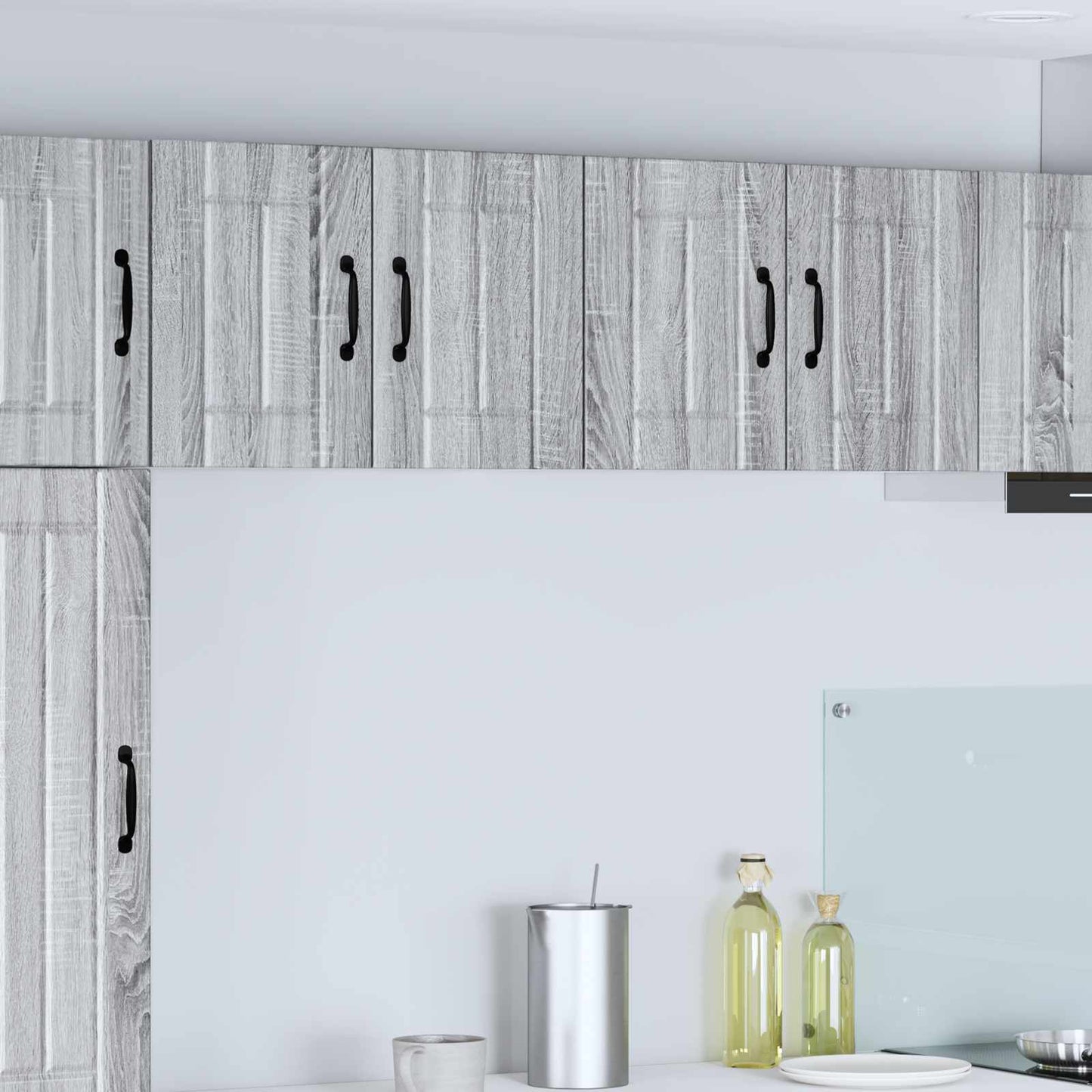 vidaXL Ντουλάπα Τοίχου Lucca Γκρι Sonoma 60 x 31 x 40 εκ