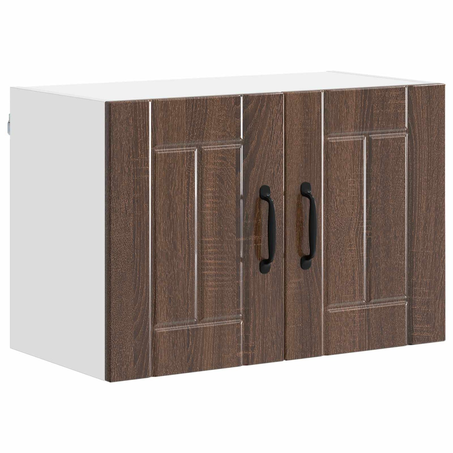 vidaXL Ντουλάπα Τοίχου LUCCA 2 pcs Καφέ Ξύλο Δρυός 60 x 31 x 40 εκ