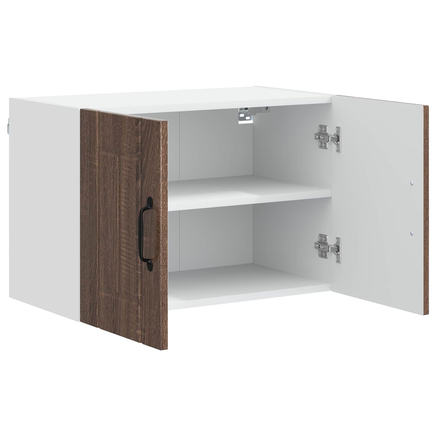 vidaXL Ντουλάπα Τοίχου LUCCA 2 pcs Καφέ Ξύλο Δρυός 60 x 31 x 40 εκ