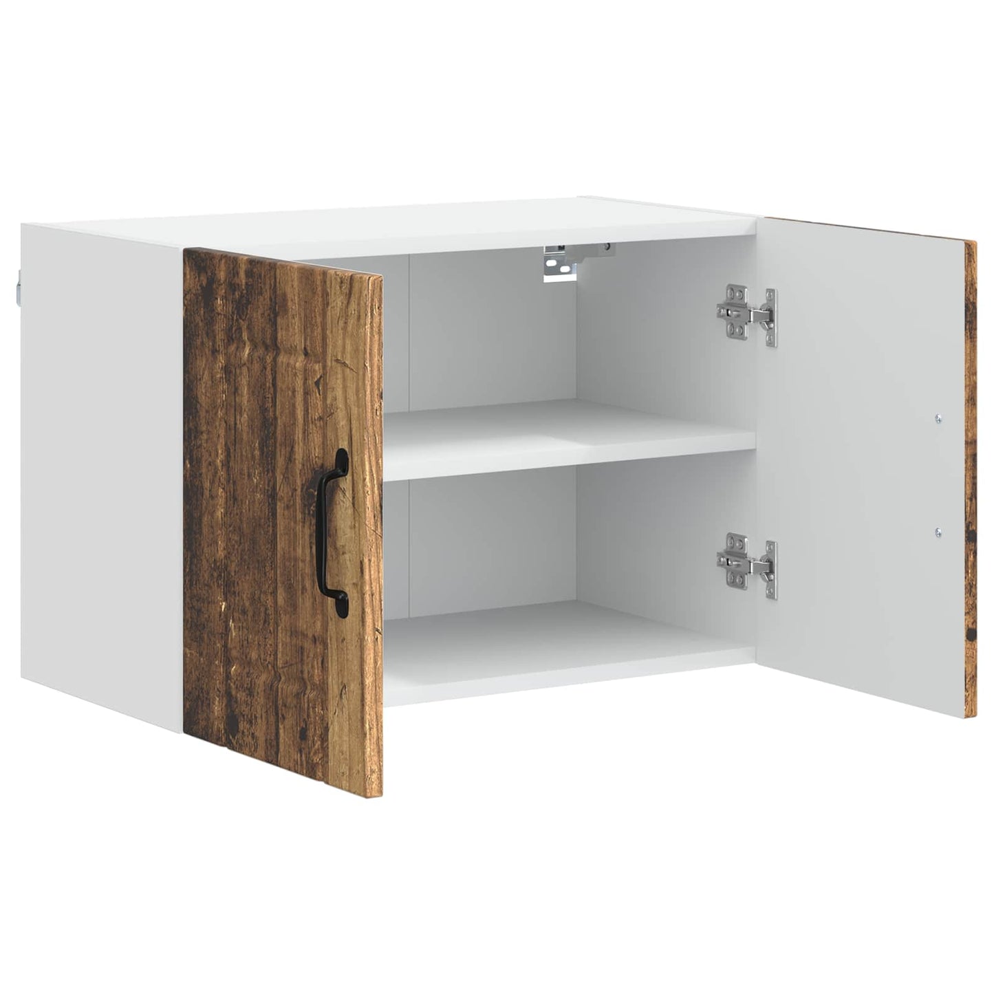 vidaXL Ντουλάπα Τοίχου LUCCA 2 pcs Παλαιωμένο ξύλο 60 x 31 x 40 εκ