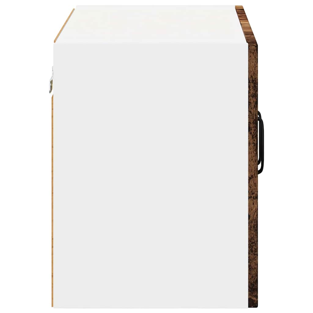 vidaXL Κρεμαστό ντουλάπι κουζίνας 2 pcs Παλαιό ξύλο 60 x 31 x 40 εκ