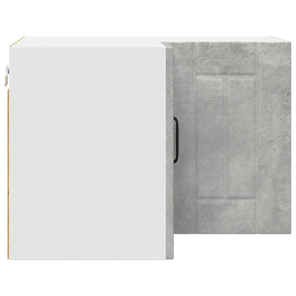 vidaXL Κρεμαστό ντουλάπι κουζίνας Σκυρόδεμα Γκρι 57 x 57 x 40 εκ.