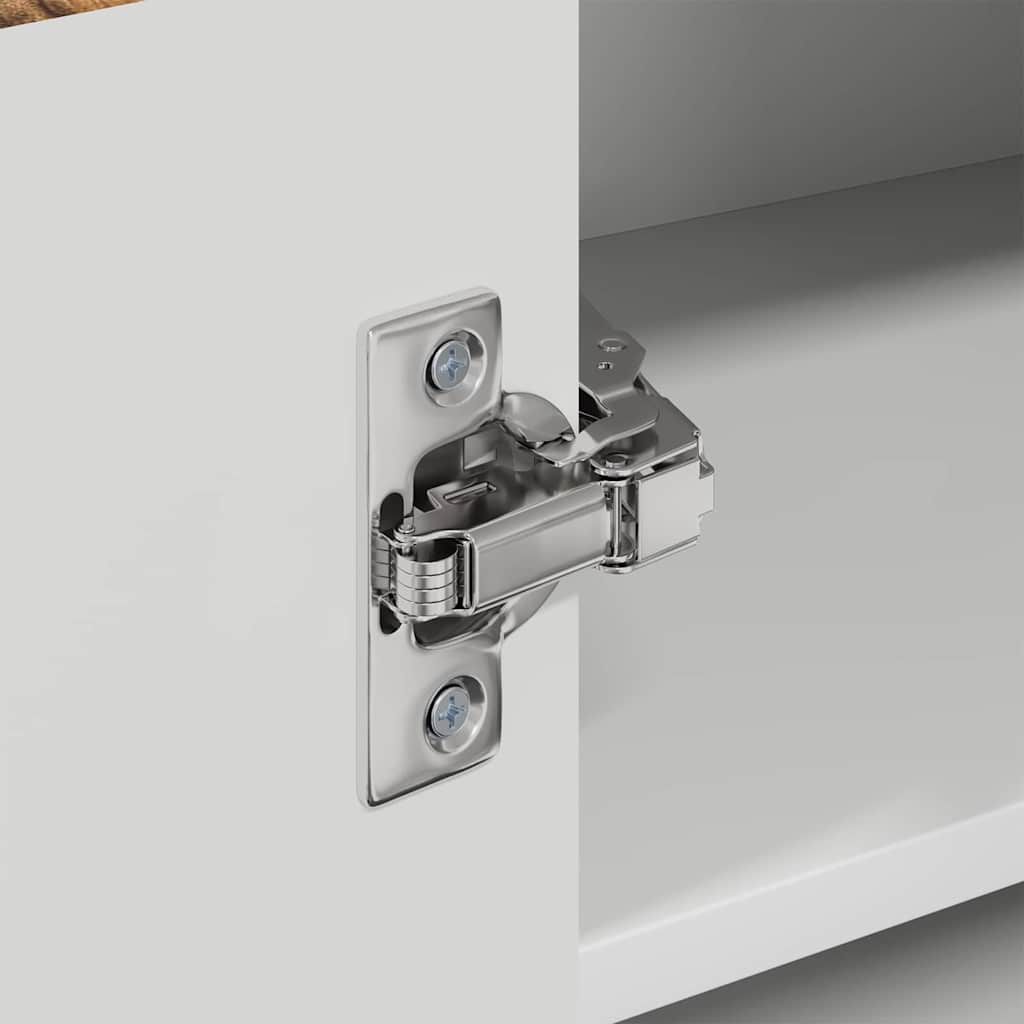 vidaXL Κρεμαστό ντουλάπι κουζίνας Καπνιστό Δρύς 57 x 57 x 40 εκ.