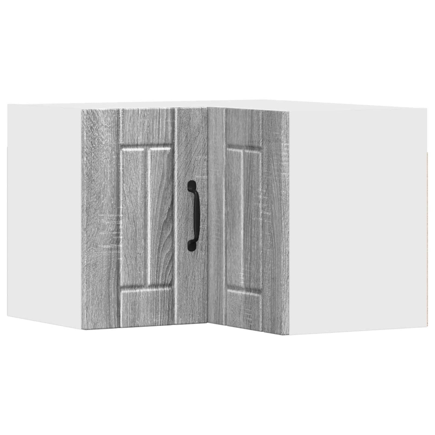 vidaXL Ντουλάπα Γωνίας LUCCA Γκρι Sonoma 57 x 57 x 40 εκ.