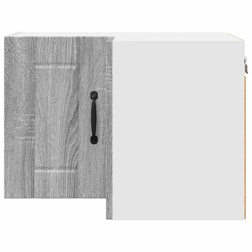 vidaXL Κρεμαστό ντουλάπι κουζίνας Γκρίζο Σονομα 57 x 57 x 40 εκ.