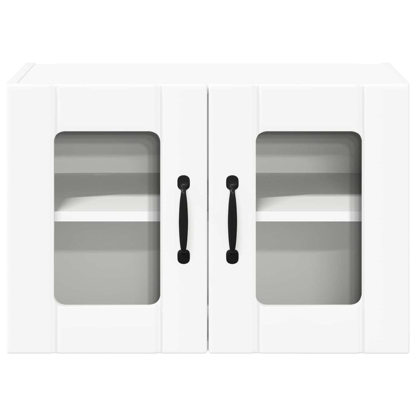 vidaXL Ραφιέρα τοίχου LUCCA Λευκό 60 x 31 x 40 εκ Επεξεργασμένο Ξύλο