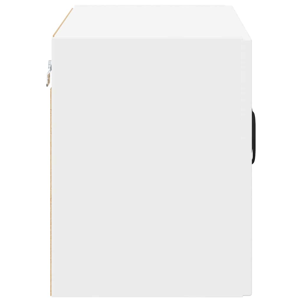 vidaXL Κρεμαστό ντουλάπι κουζίνας με ράφι 2 pcs Λευκό 60 x 31 x 40 εκ