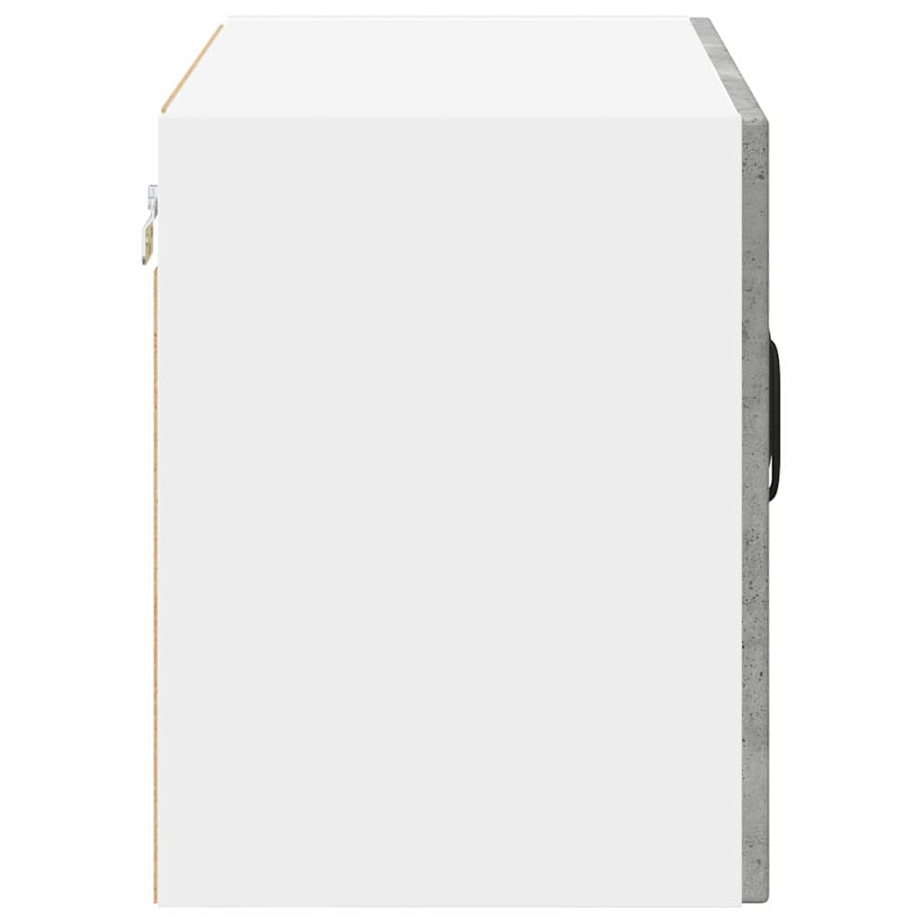 vidaXL Ντουλάπα Κουζίνας με ράφι Σκυρόδεμα Γκρι 60 x 31 x 40 εκ