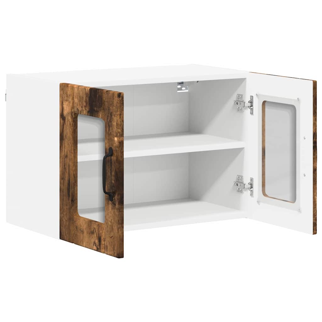 vidaXL Ντουλάπα Κουζίνας με ράφι Καπνιστό Δρύς 60 x 31 x 40 εκ