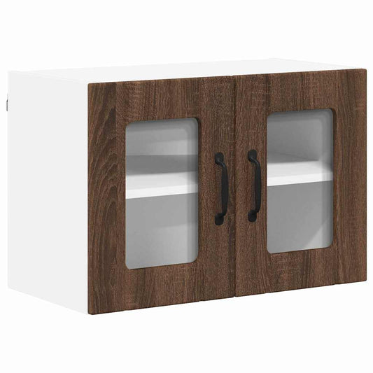 vidaXL Ντουλάπα Κουζίνας Καφέ δρυς 60 x 31 x 40 εκ Επεξεργασμένο ξύλο