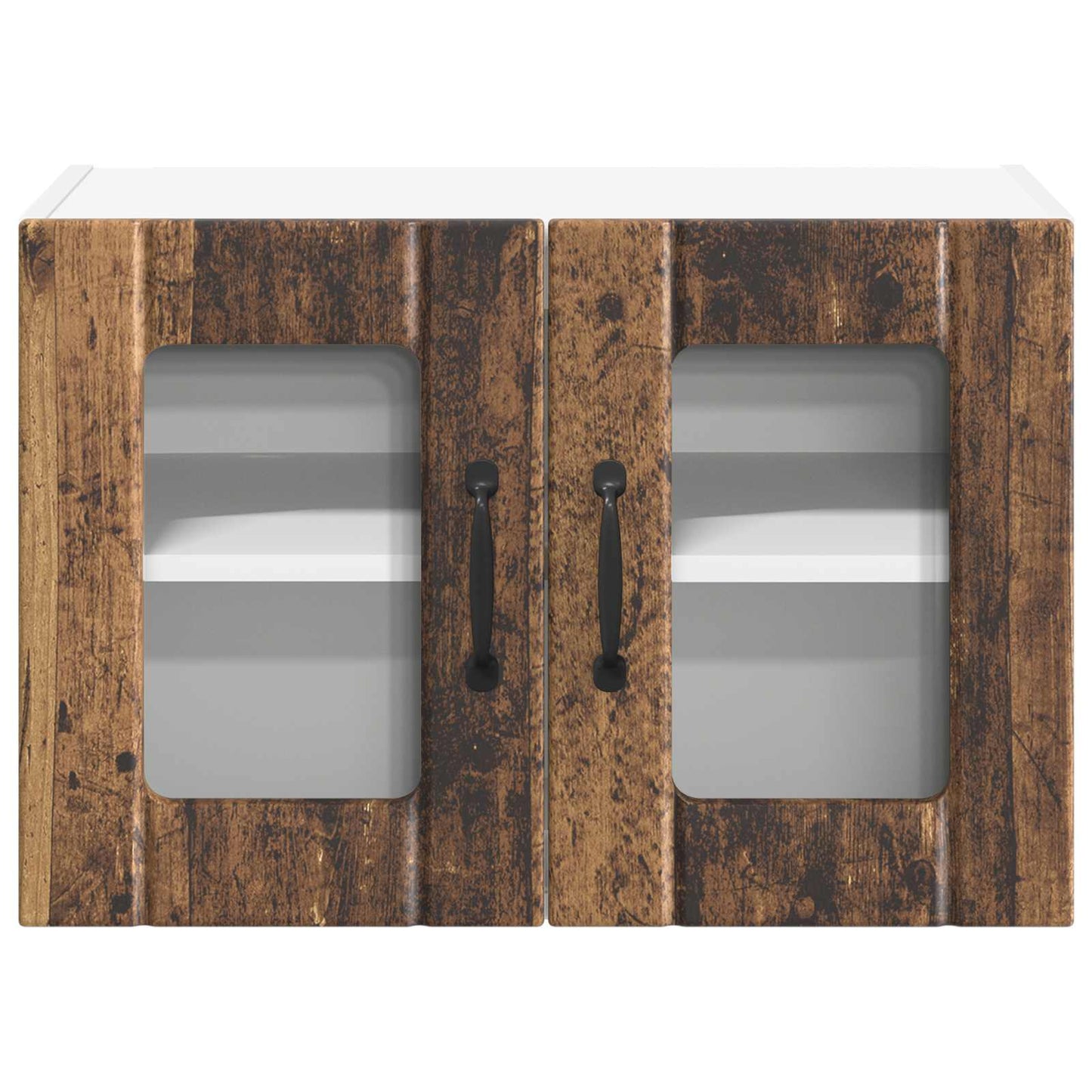 vidaXL Ραφιέρα τοίχου LUCCA 2 pcs Παλαιωμένο ξύλο 60 x 31 x 40 εκ