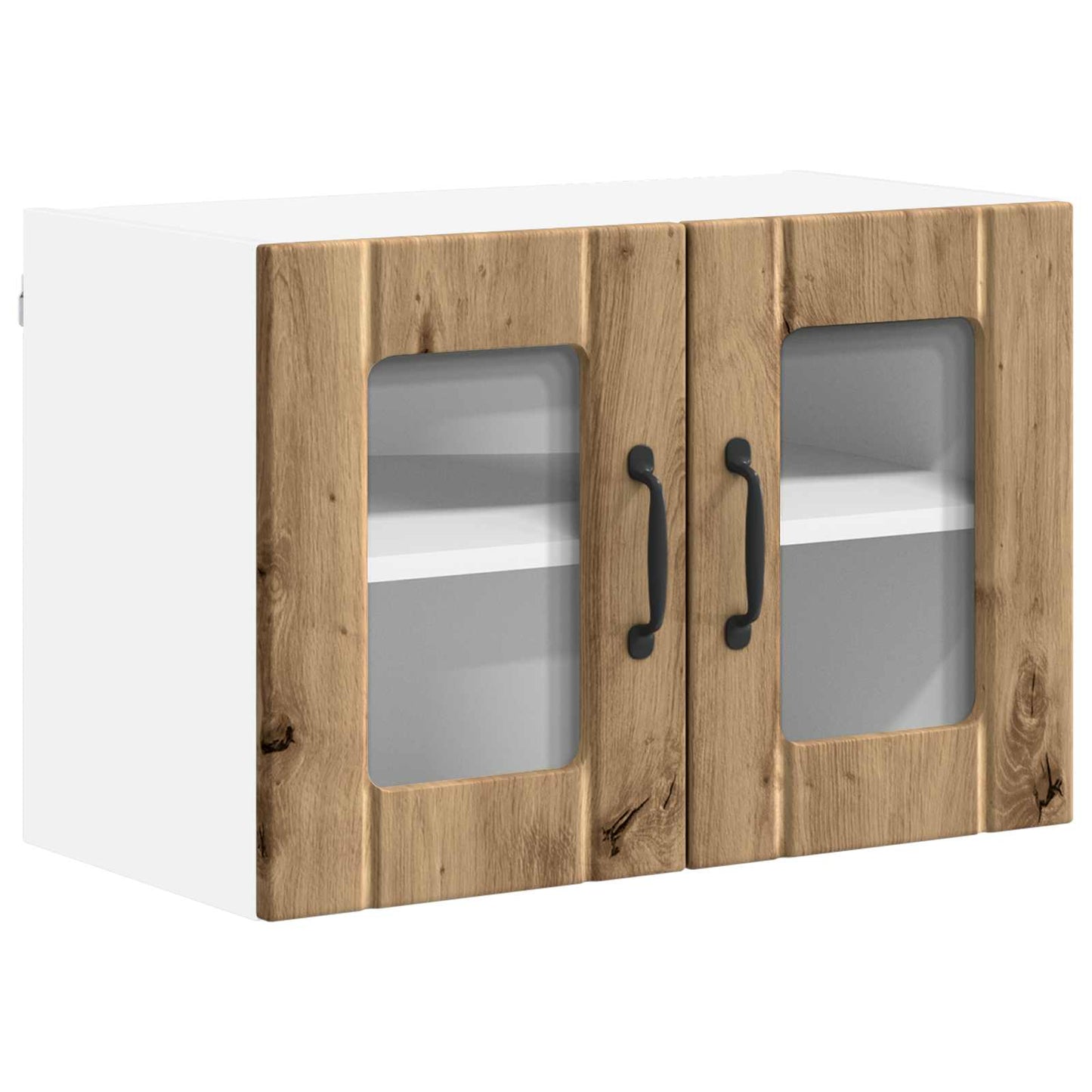 vidaXL Ραφιέρα τοίχου LUCCA Artisan Δρυς 60 x 31 x 40 εκ