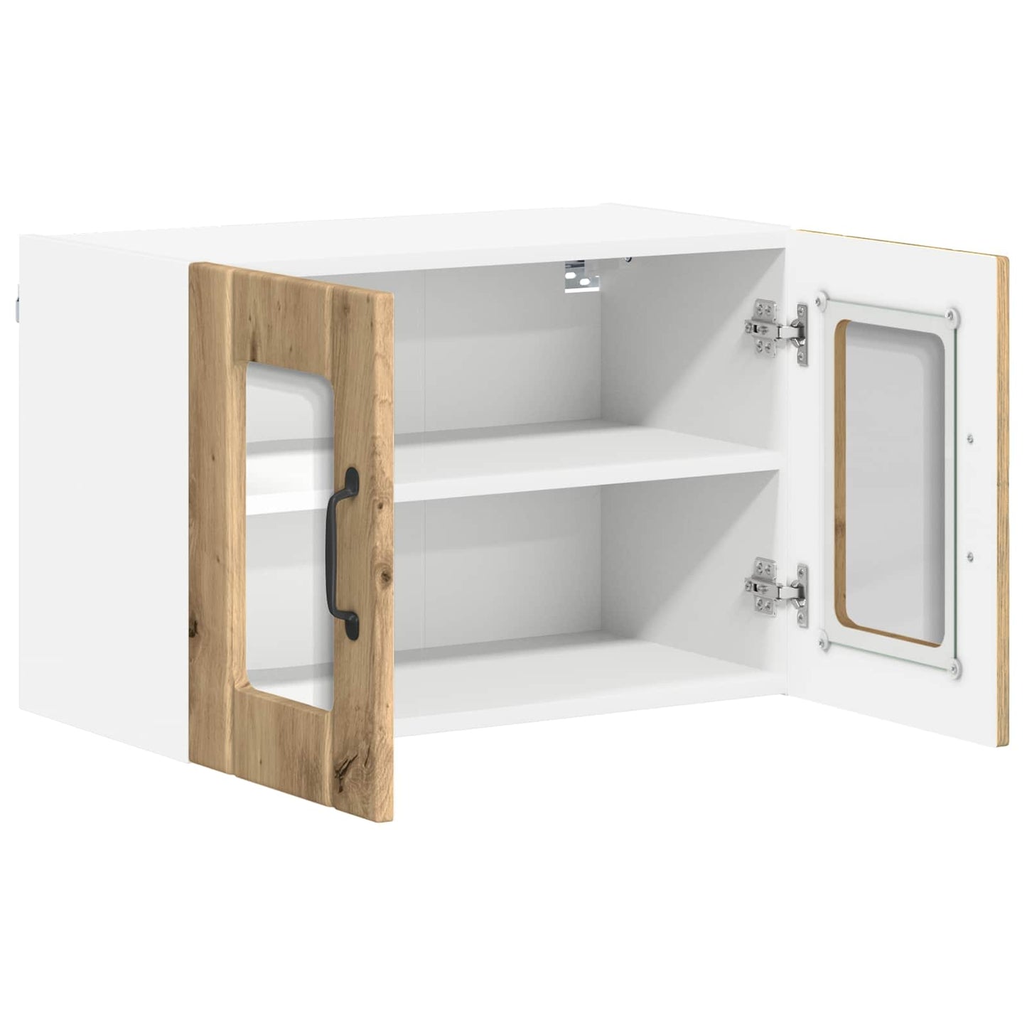 vidaXL Ραφιέρα τοίχου LUCCA Artisan Δρυς 60 x 31 x 40 εκ