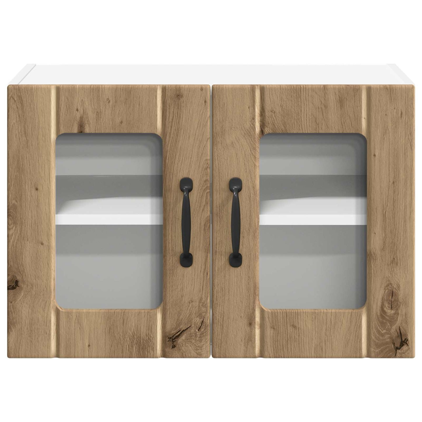 vidaXL Ραφιέρα τοίχου LUCCA 2 pcs Artisan Δρυς Επεξεργασμένο Ξύλο