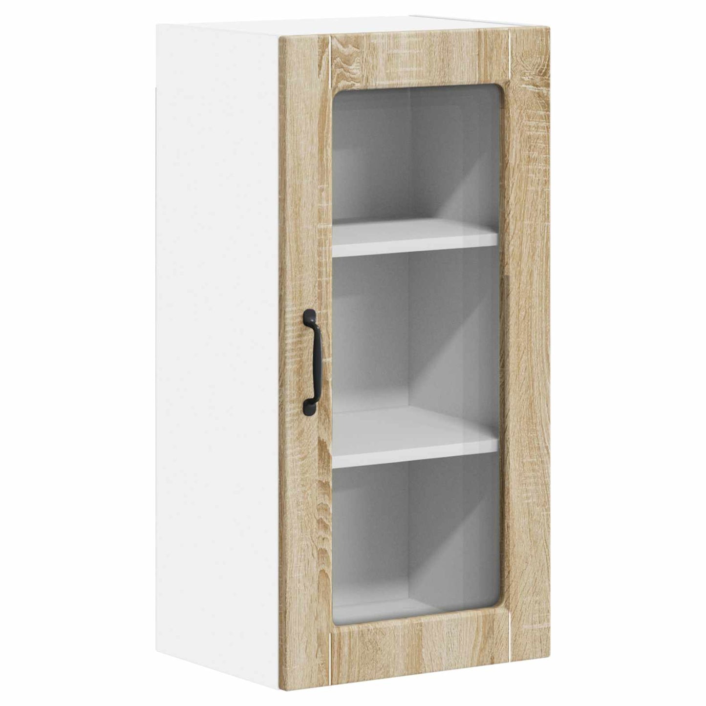 vidaXL Ραφιέρα τοίχου LUCCA Sonoma Δρυς 40 x 31 x 80 εκ.