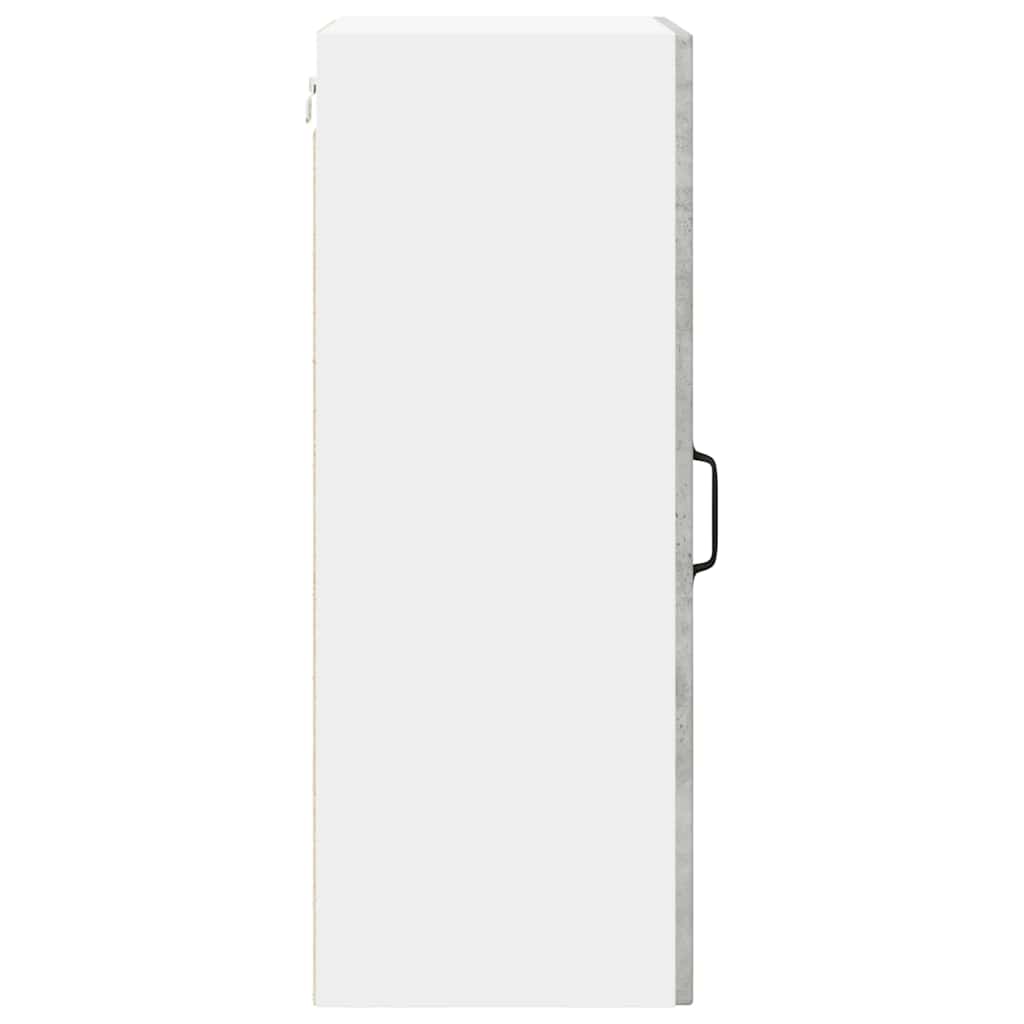 vidaXL Ντουλάπα Κουζίνας με ράφι Σκυρόδεμα Γκρι 40 x 31 x 80 εκ.