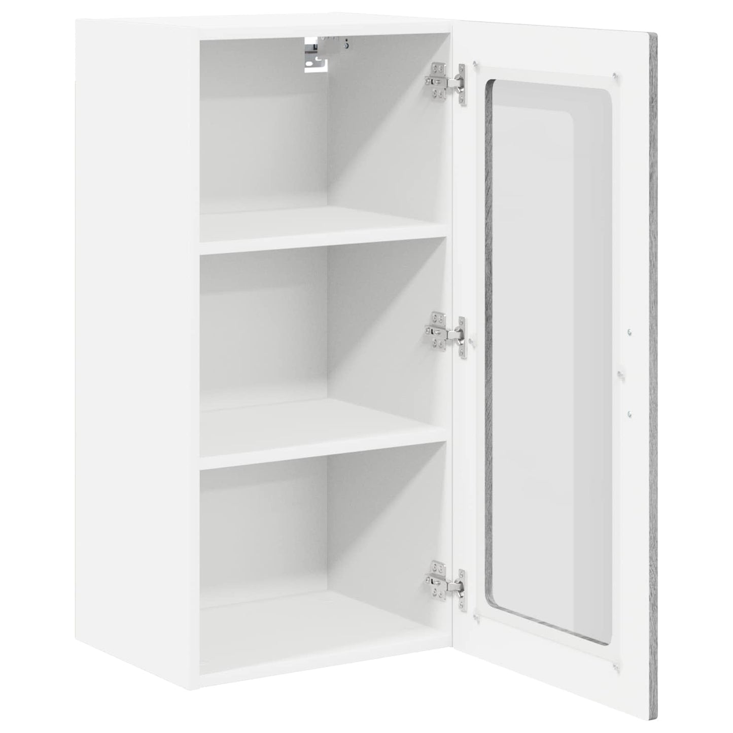 vidaXL Ραφιέρα τοίχου LUCCA Γκρι Sonoma 40 x 31 x 80 εκ.