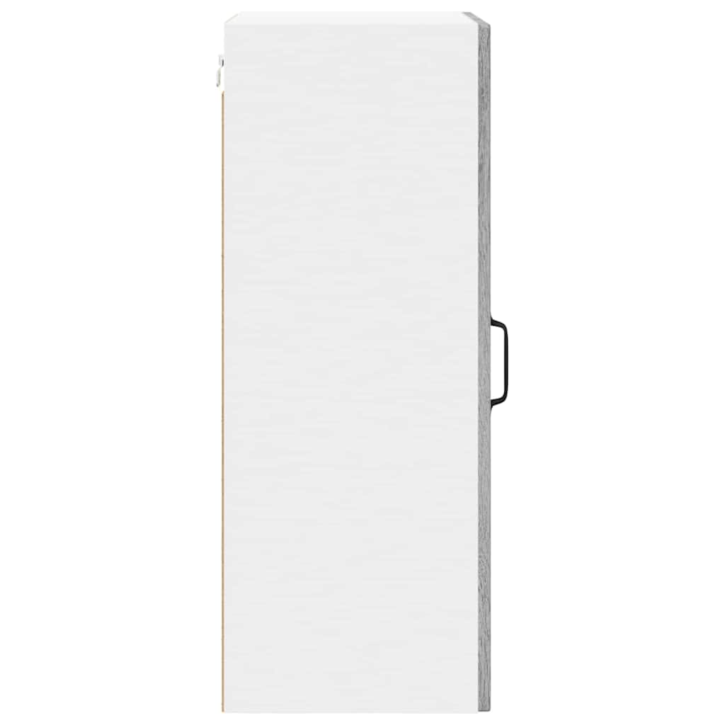 vidaXL Κρεμαστό ντουλάπι κουζίνας Γκρίζο Σονομα 40 x 31 x 80 εκ.