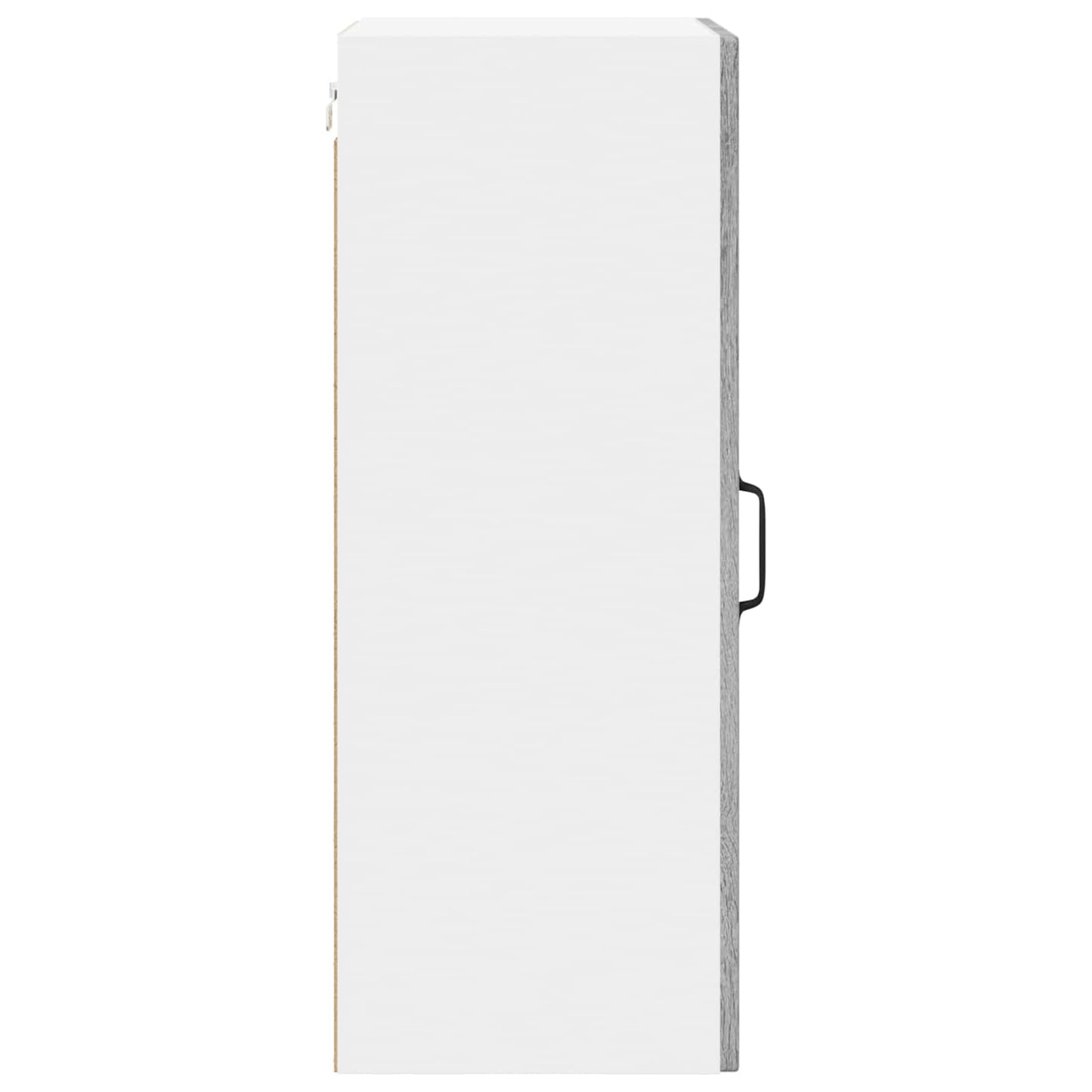 vidaXL Ραφιέρα τοίχου LUCCA Γκρι Sonoma 40 x 31 x 80 εκ.