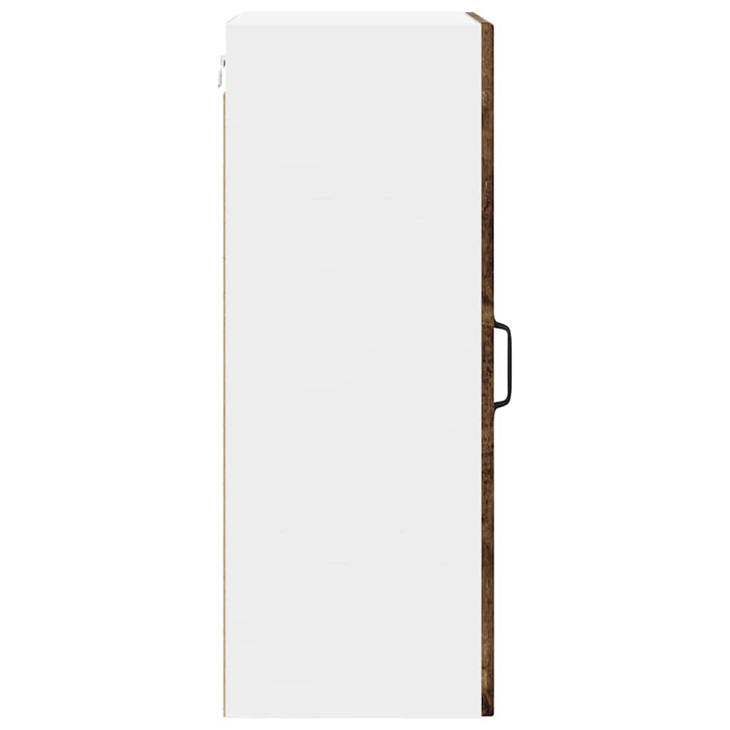 vidaXL Κρεμαστό ντουλάπι κουζίνας 2 pcs Παλιό Ξύλο 40 x 31 x 80 εκ.