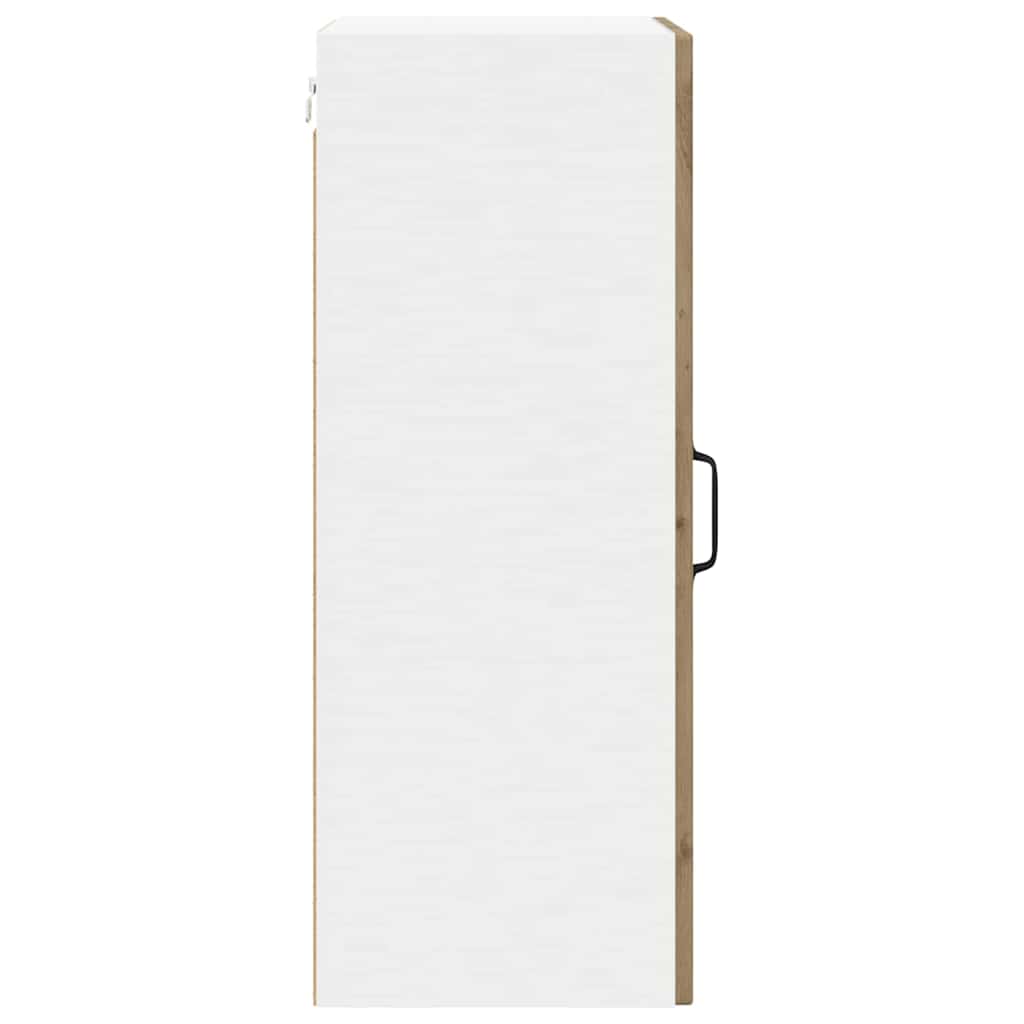 vidaXL Κρεμαστό ντουλάπι κουζίνας 2 pcs Artisan Oak 40 x 31 x 80 εκ.