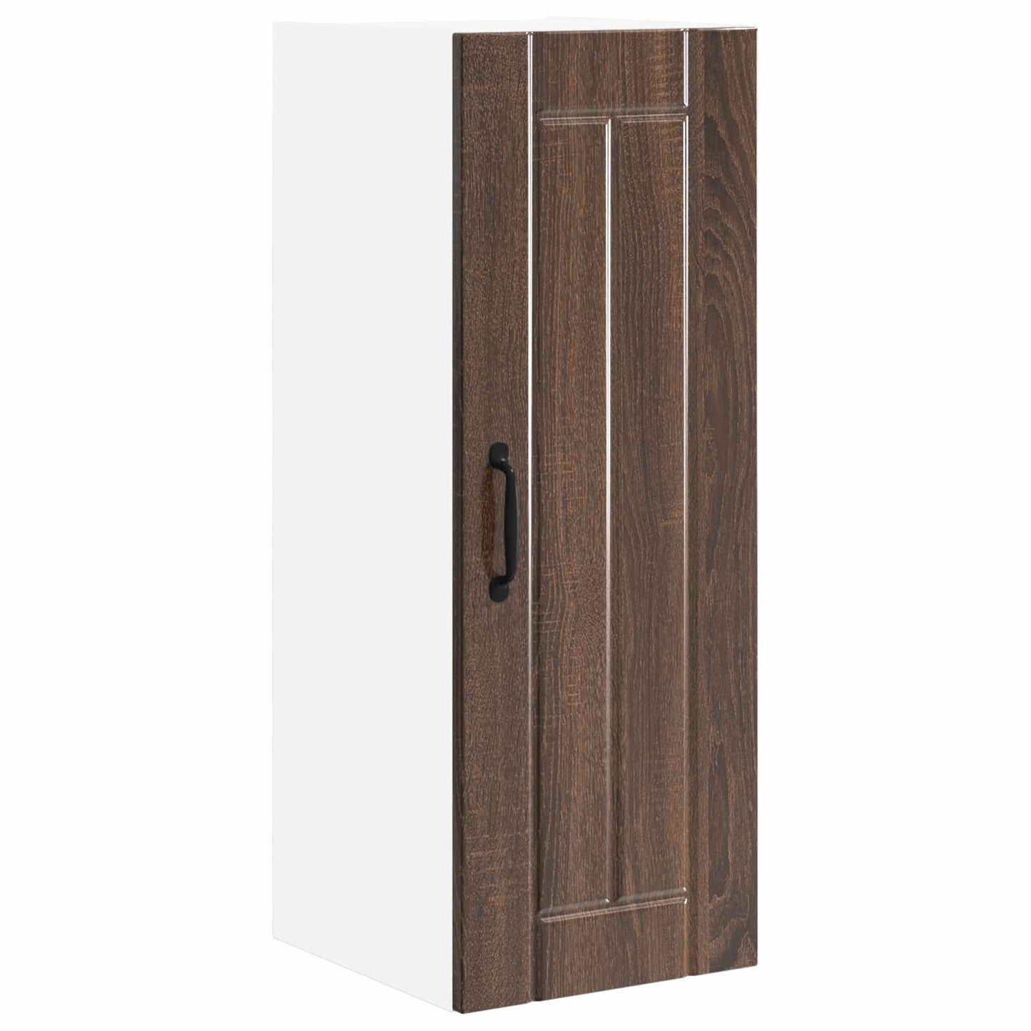 vidaXL Ντουλάπα Τοίχου LUCCA 2 pcs Καφέ Ξύλο Δρυός 30 x 31 x 80 εκ.