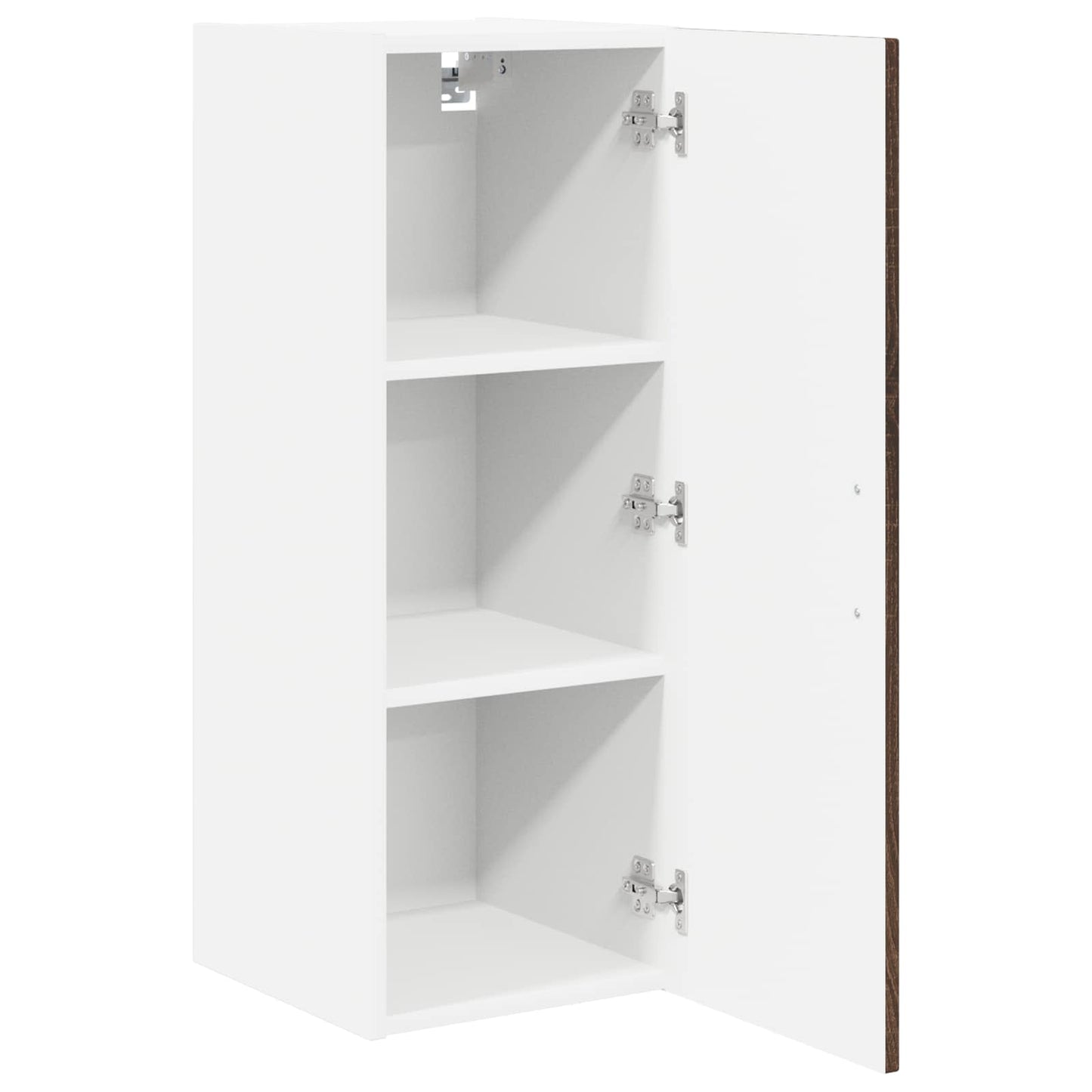 vidaXL Ντουλάπα Τοίχου LUCCA 2 pcs Καφέ Ξύλο Δρυός 30 x 31 x 80 εκ.